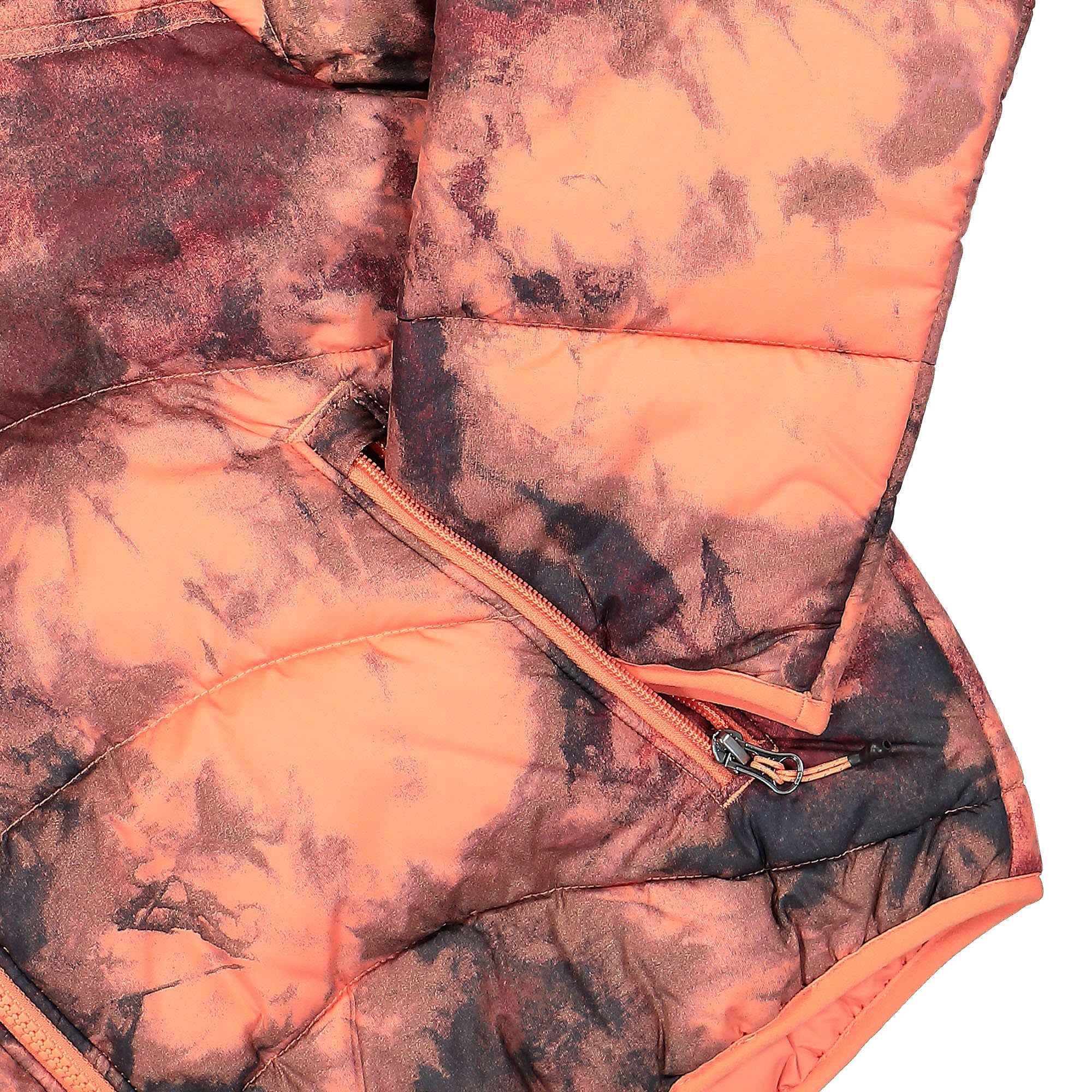 The North Face W 2000 Printed Elements Jacket Coral Sunrise Ice Dye Print Jackets Detailfoto | Overkill