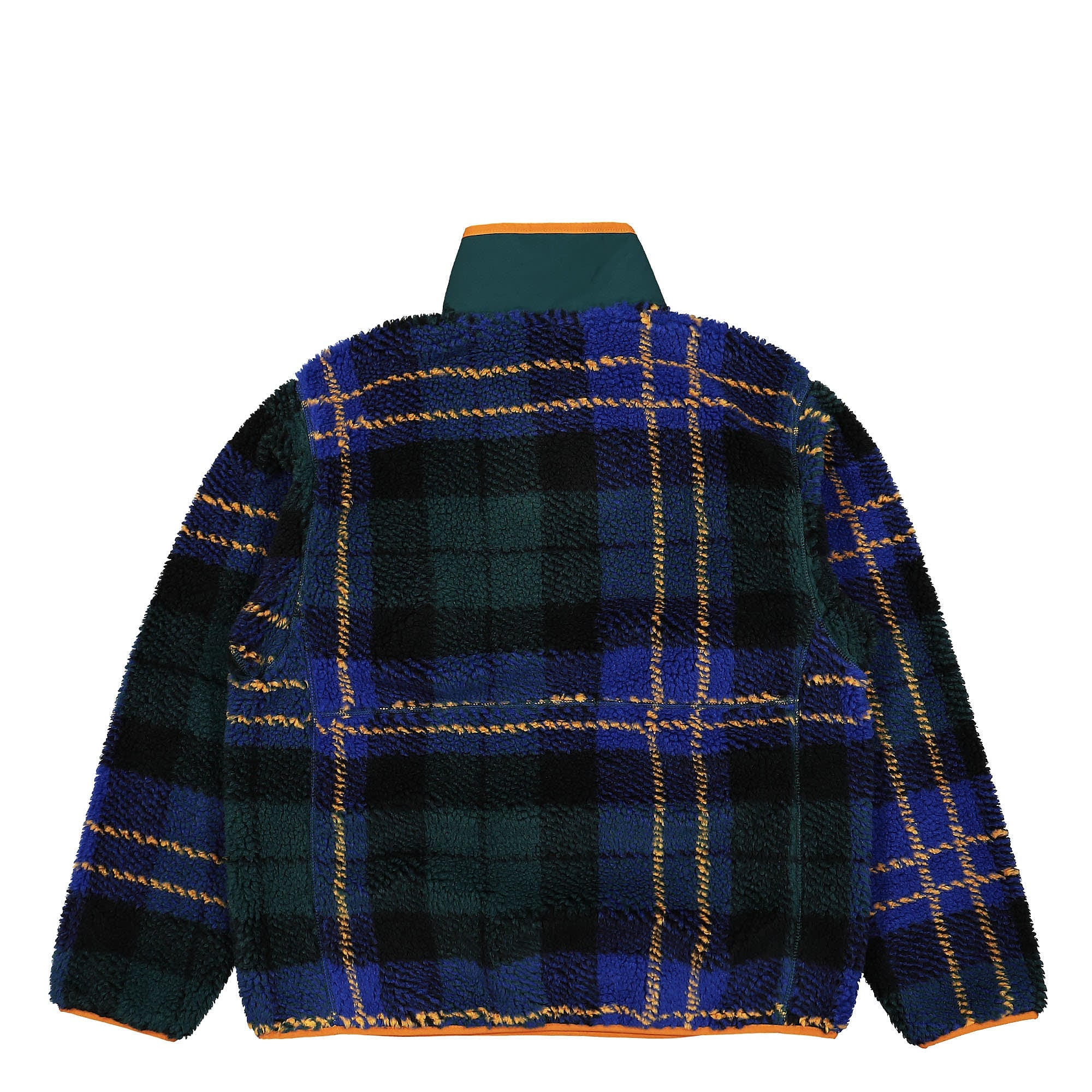 The North Face Jacquard Extreme Pile Plaid Jacket Ponderosa Green Fleece Jackets Material | Overkill