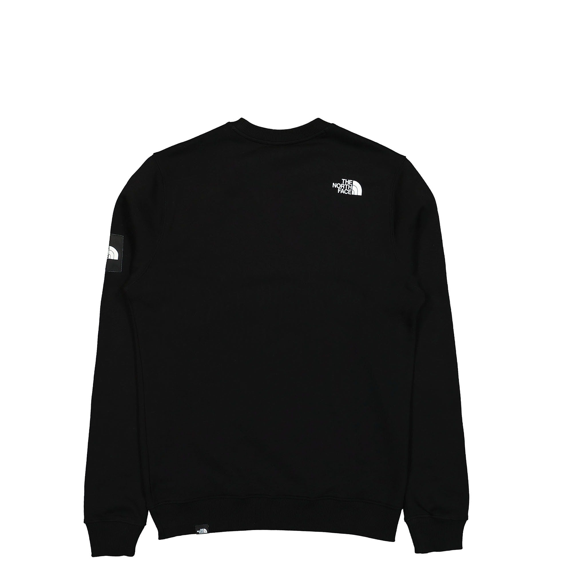The North Face Seasonal Fine Crew Black Sweatshirts Material | Overkill