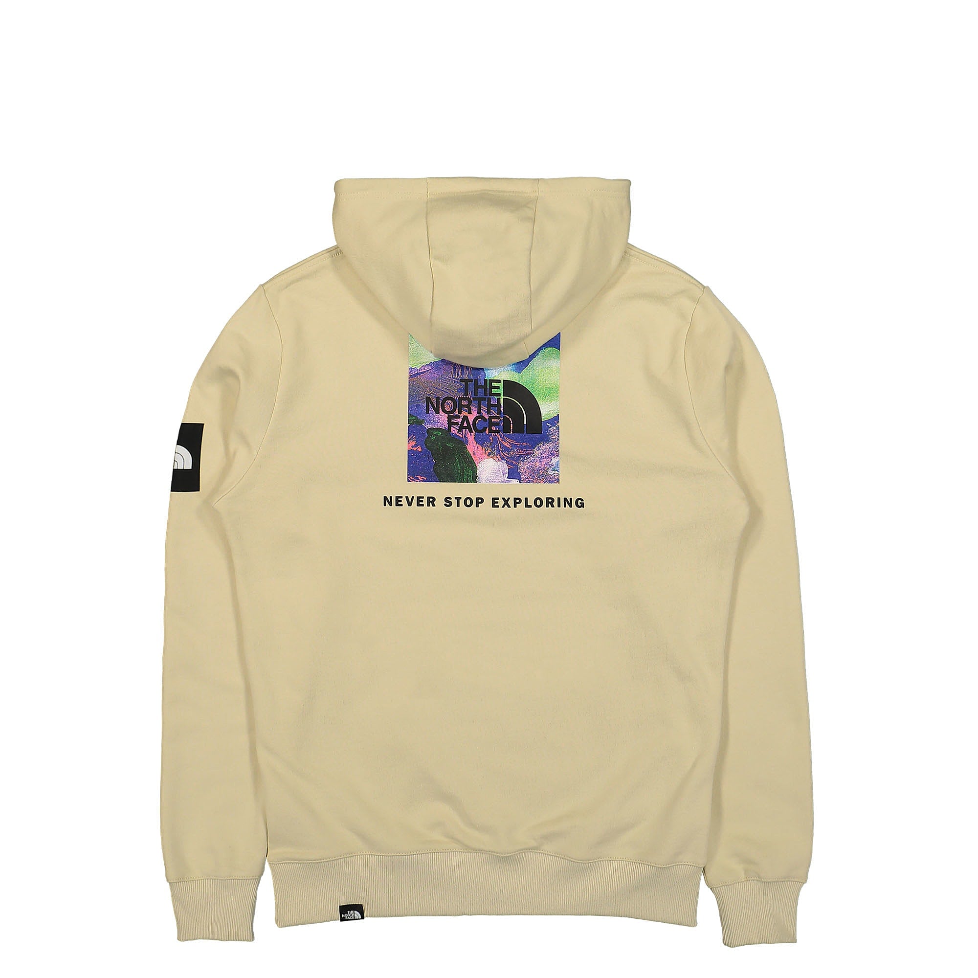 The North Face Patch Graphic Hoodie Gravel Hoodies Material | Overkill