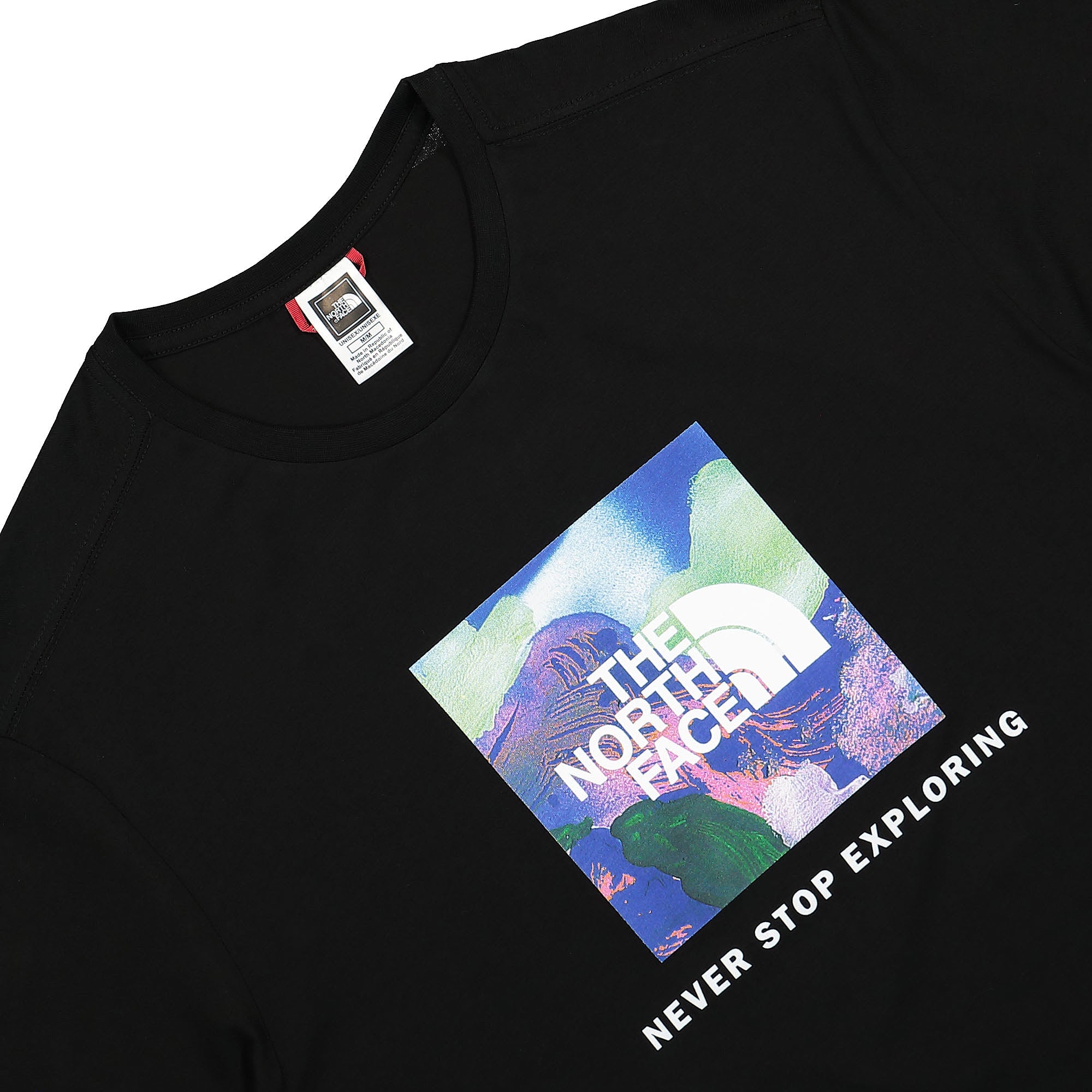 The North Face Graphic Tee Black T-Shirts Detailfoto | Overkill