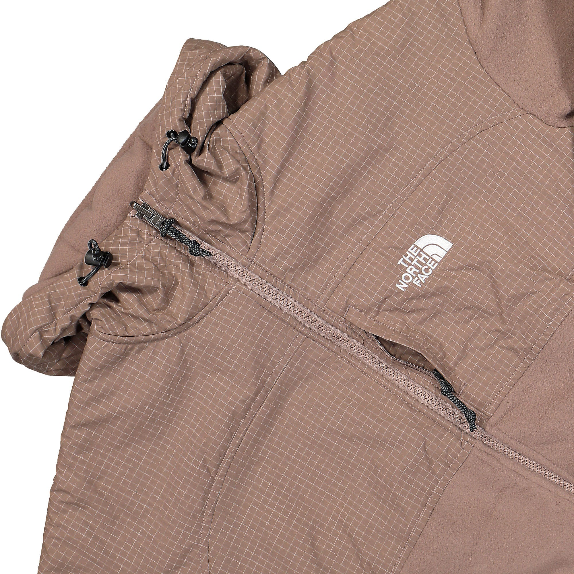 The North Face W Convin Microfleece Hoodie Deep Taupe Hoodies Detailfoto | Overkill
