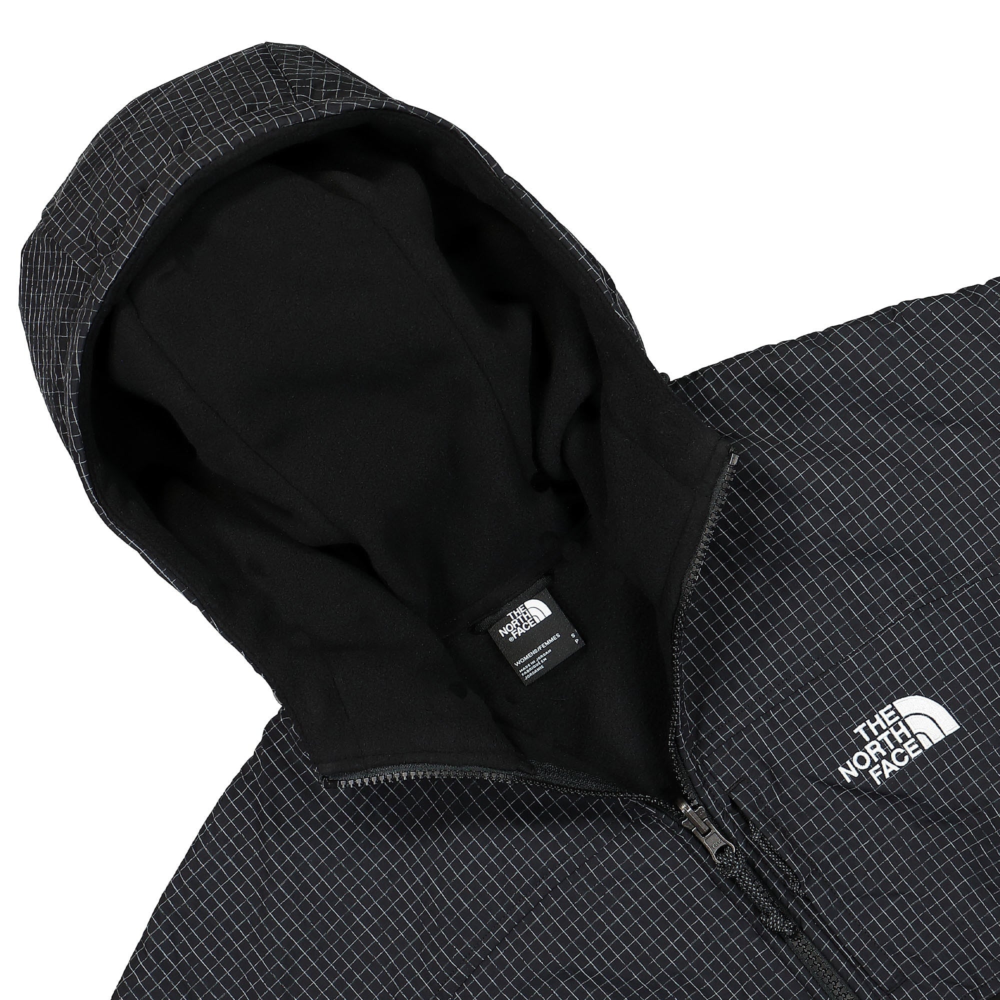 The North Face W Convin Microfleece Hoodie Black Hoodies Close-up | Overkill