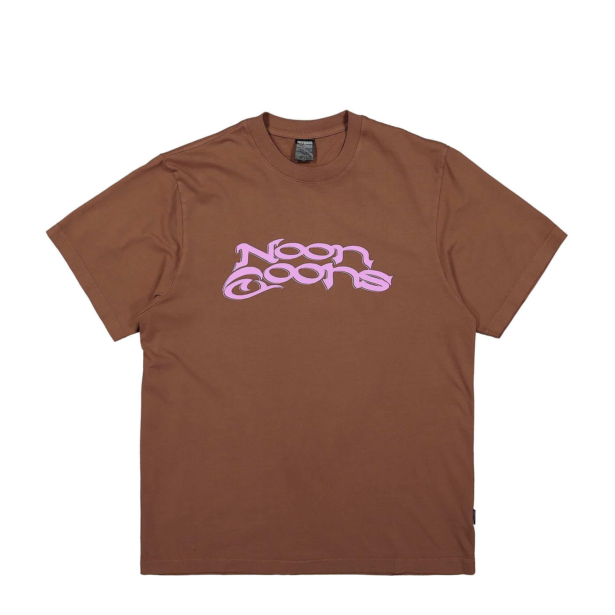 Noon Goons Wave T-Shirt Brown T-Shirts NGFW22007 | Overkill