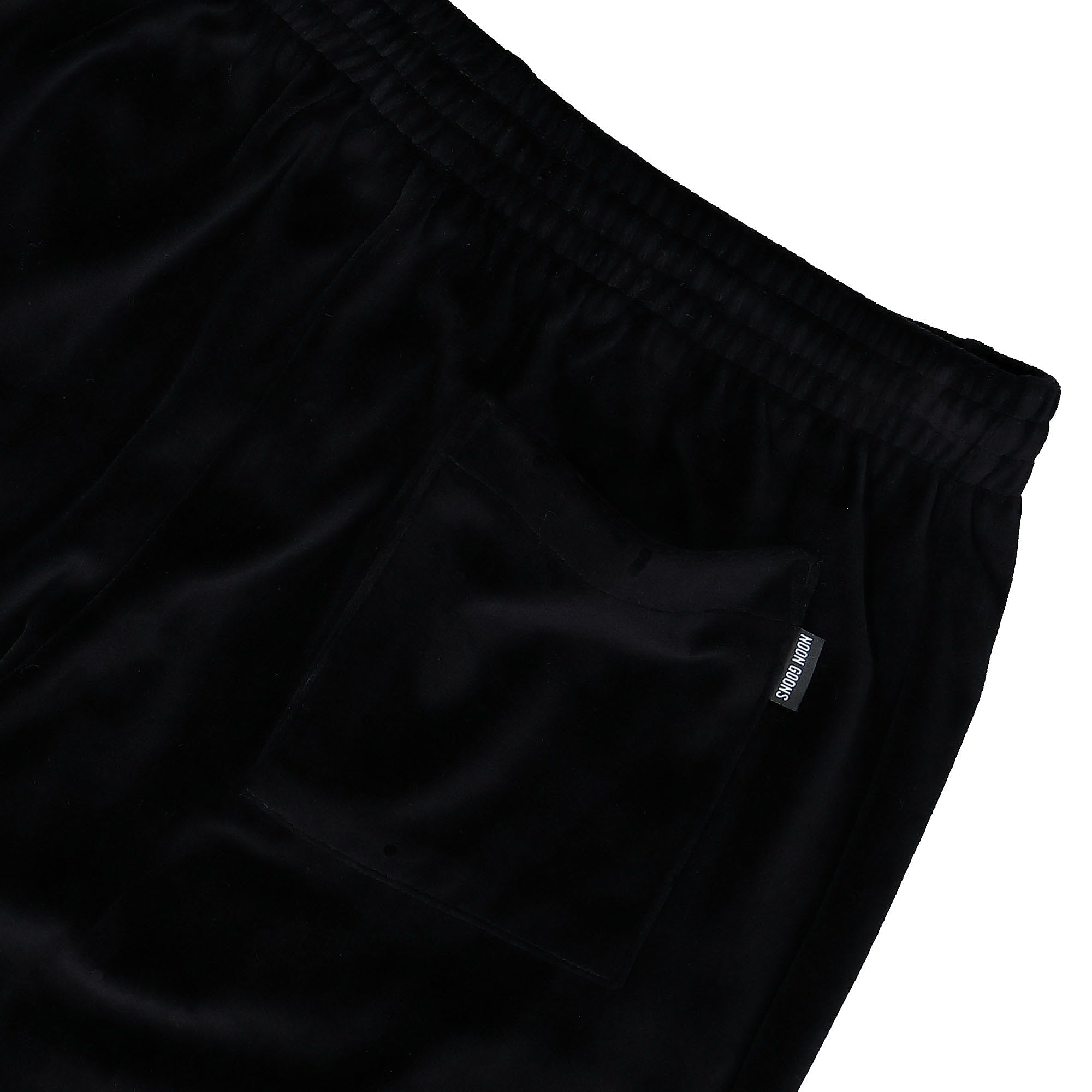 Noon Goons Sprint Velour Trackpant Black Sweat & Track Pants Detail view 1 | Overkill