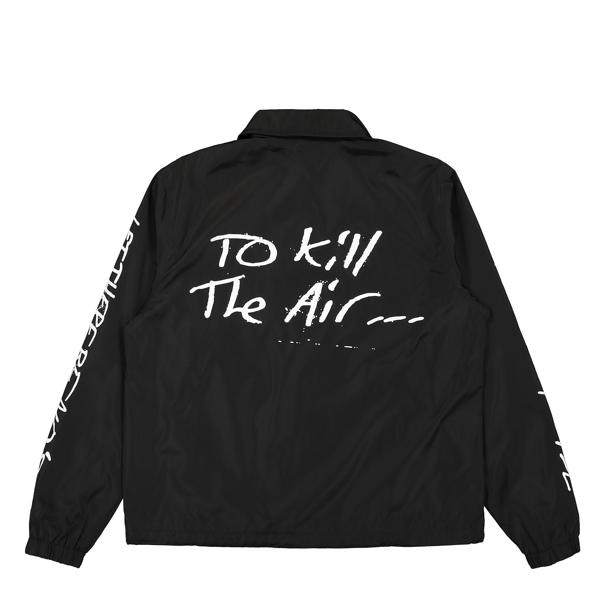 Noon Goons Soundcheck Coaches Jacket Black Jackets Close-up | Overkill