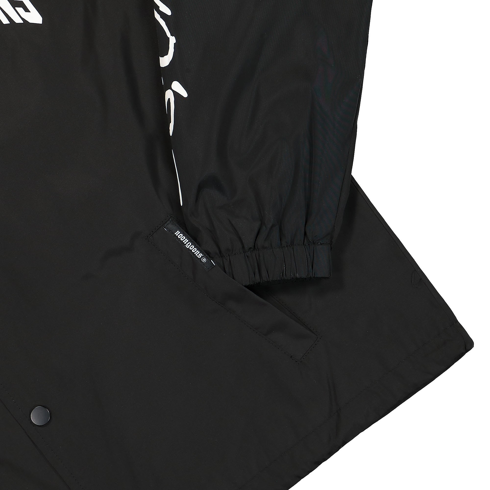Noon Goons Soundcheck Coaches Jacket Black Jackets Detailfoto | Overkill