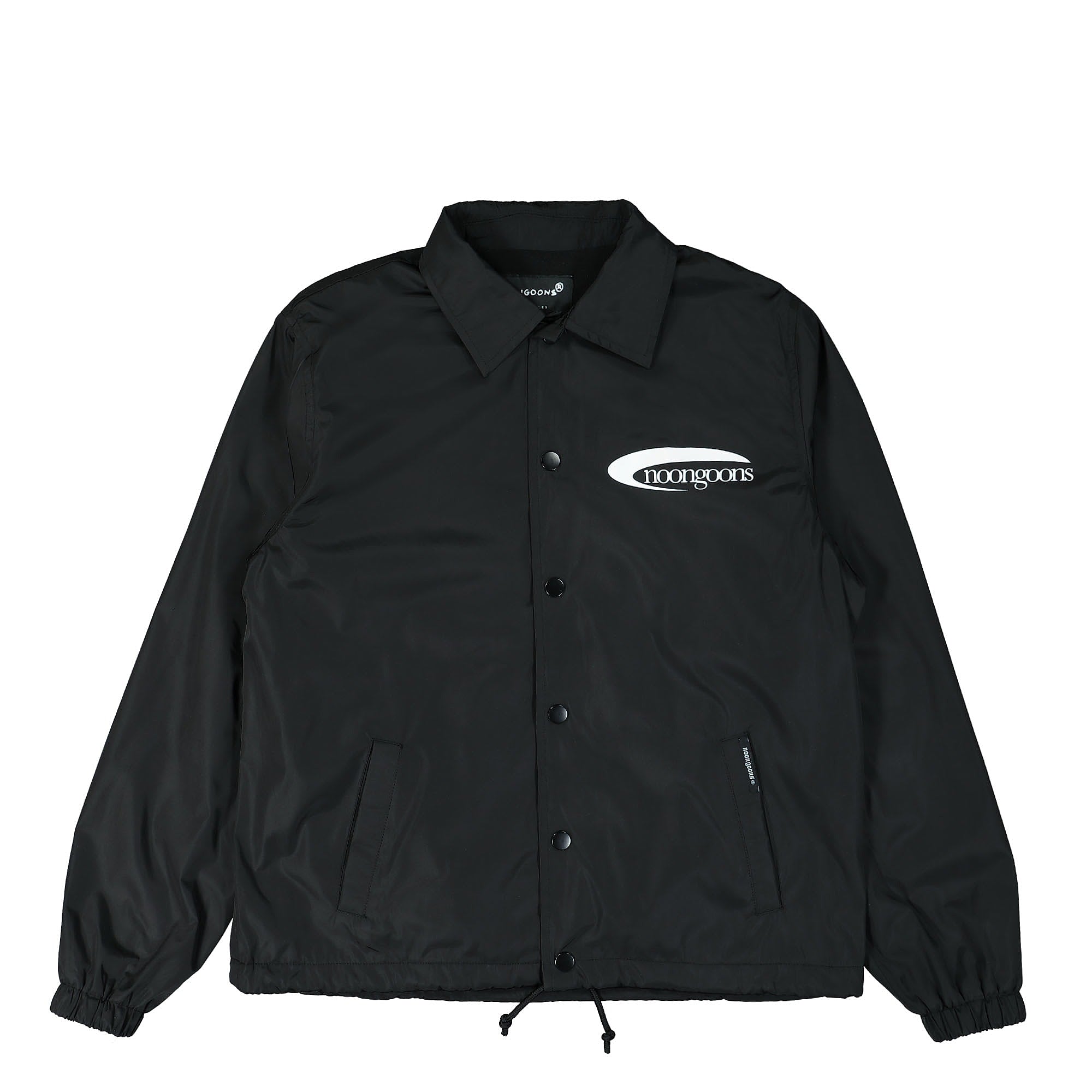 Noon Goons Crescent Coaches Jacket Black Track Jackets NGSS22005 | Overkill