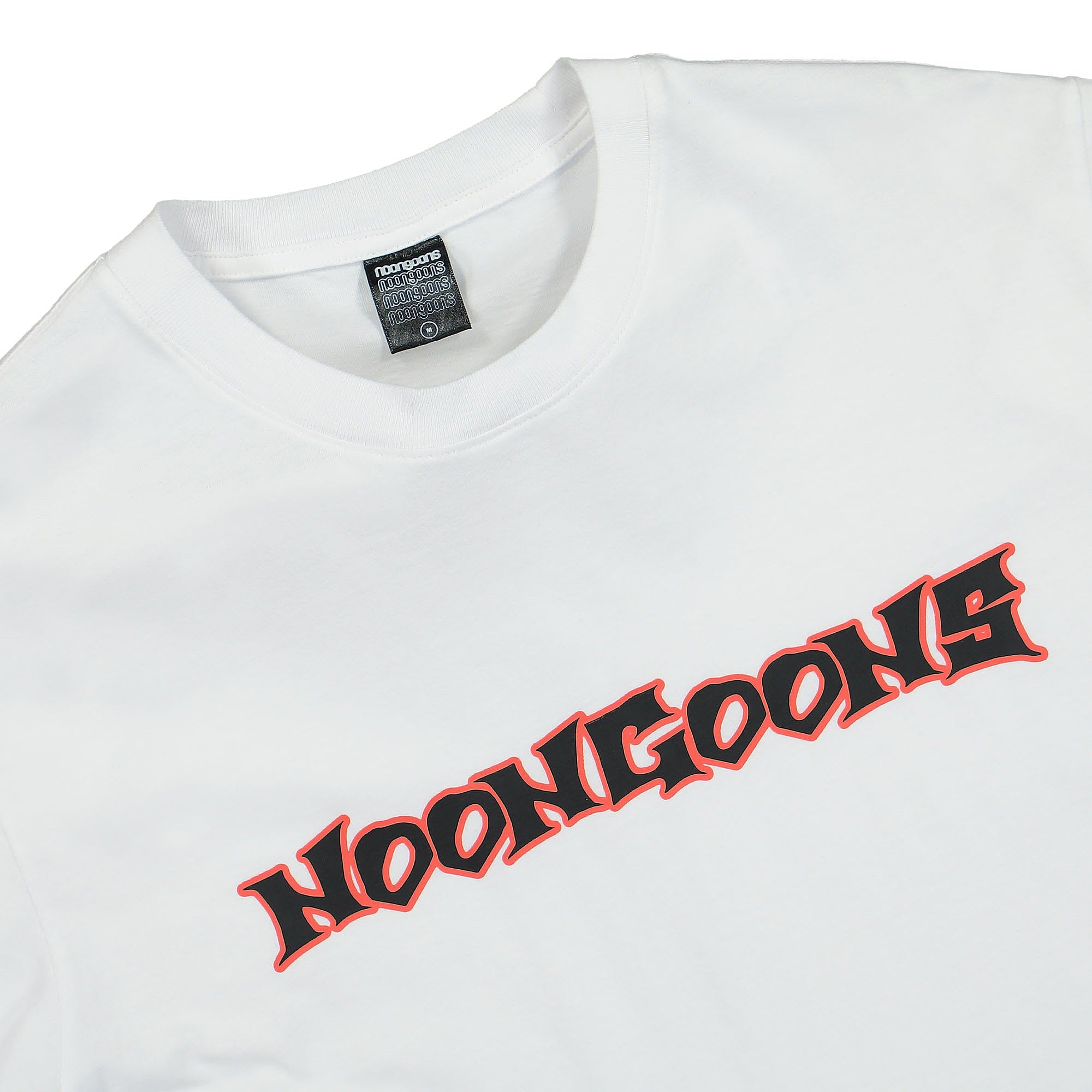 Noon Goons Sketchy T-Shirt White T-Shirts Close-up | Overkill