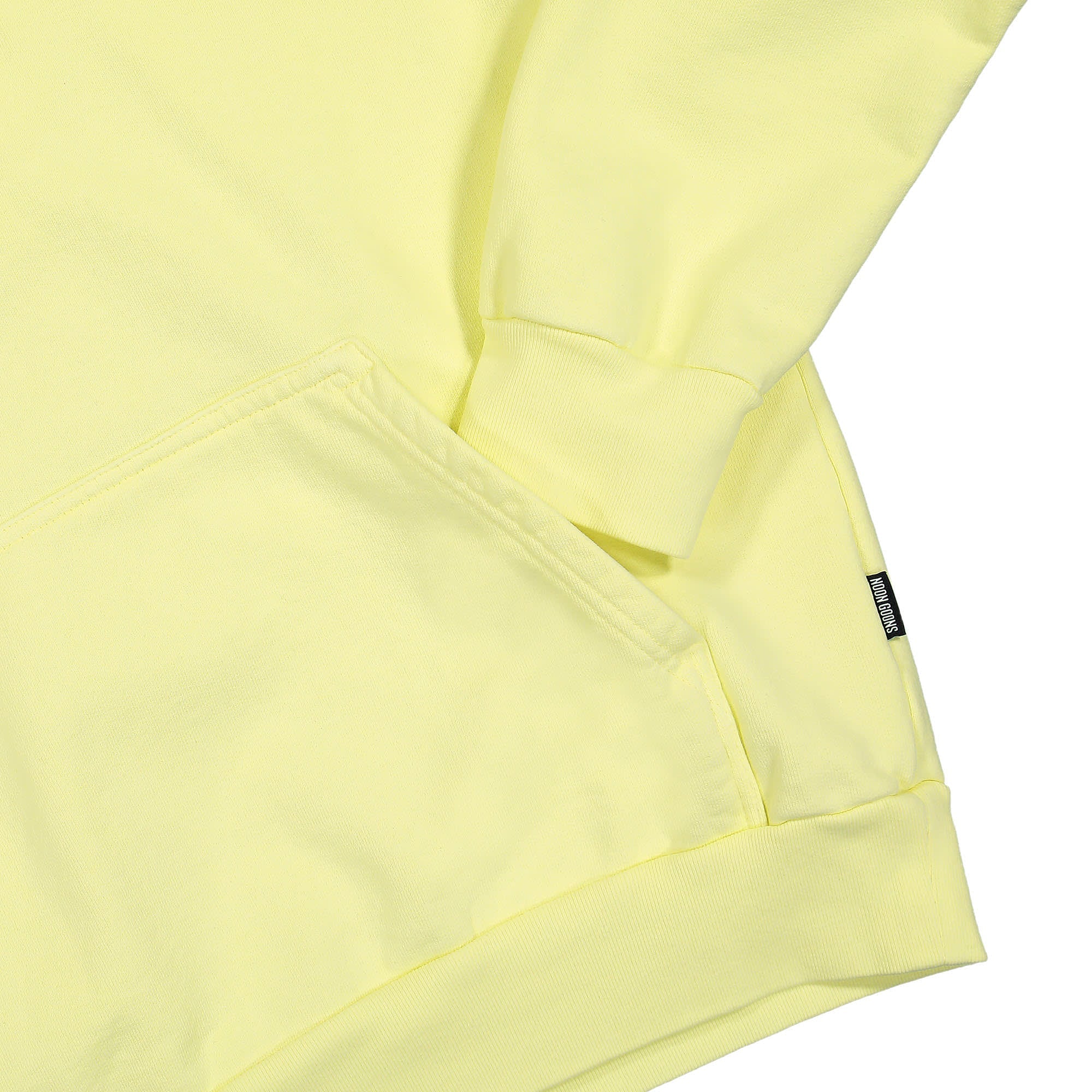 Noon Goons Registered Hoodie Pale Yellow Hoodies Detailfoto | Overkill