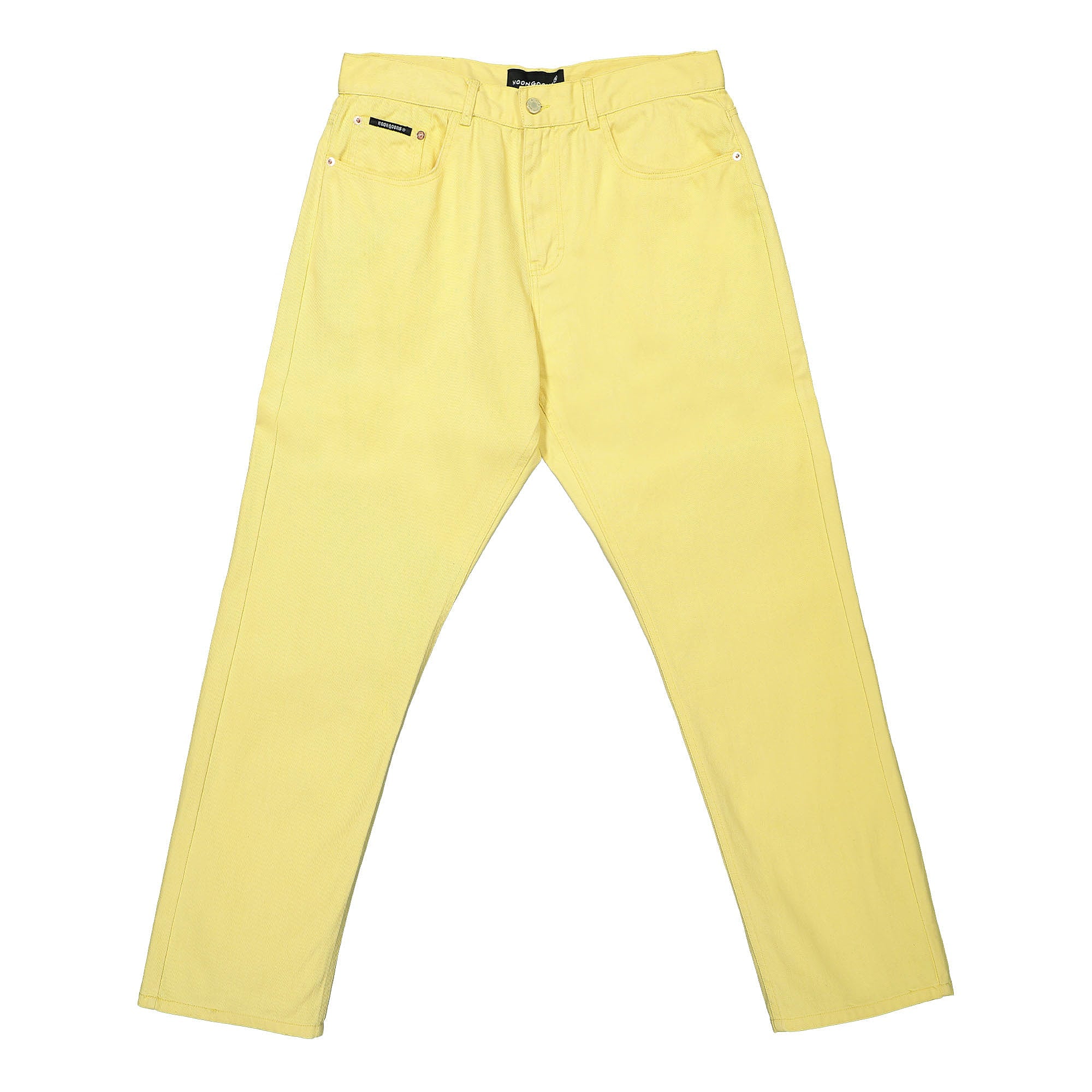 Noon Goons Glasser Denim Pant Yellow Casual Pants NGSS22047 | Overkill