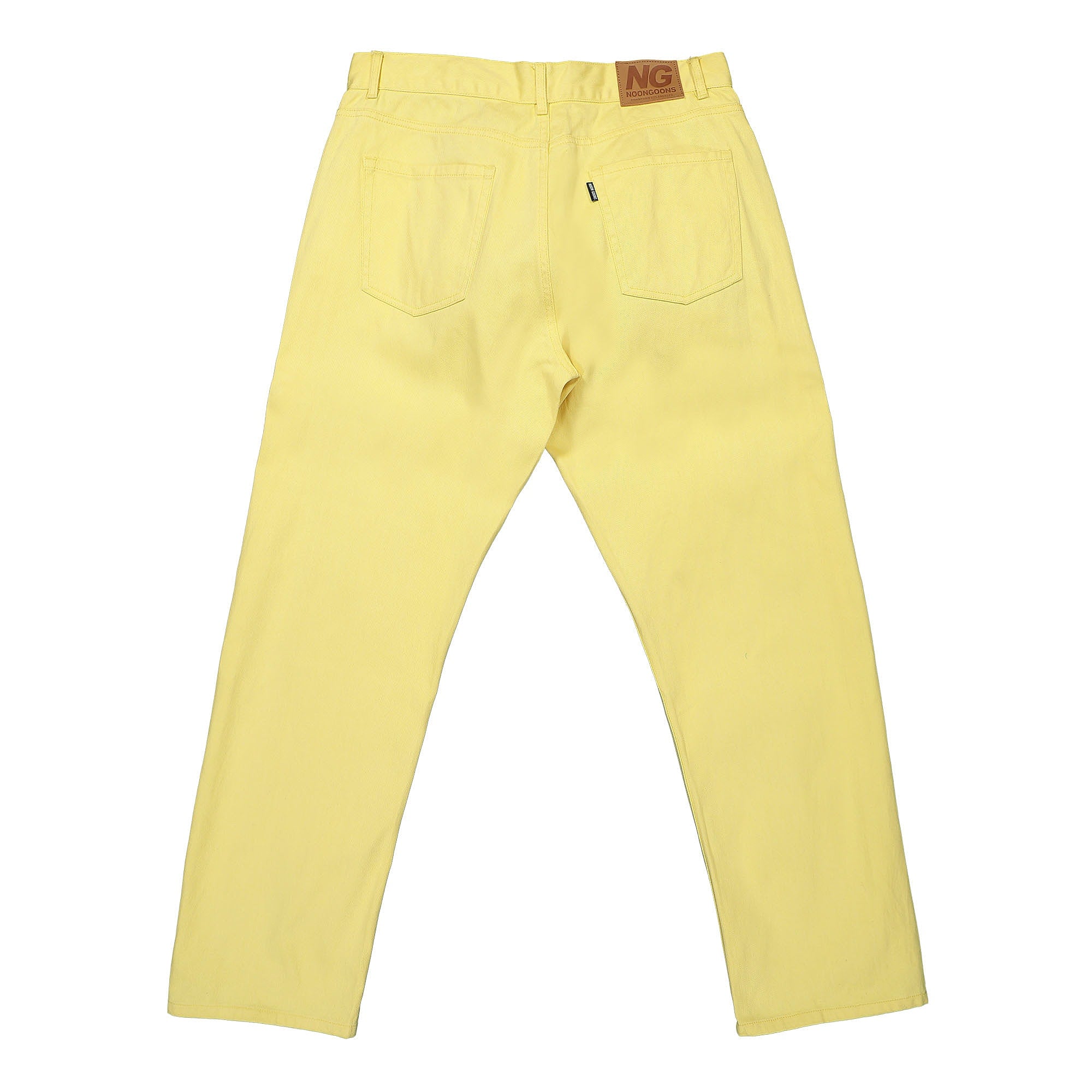 Noon Goons Glasser Denim Pant Yellow Casual Pants Material | Overkill