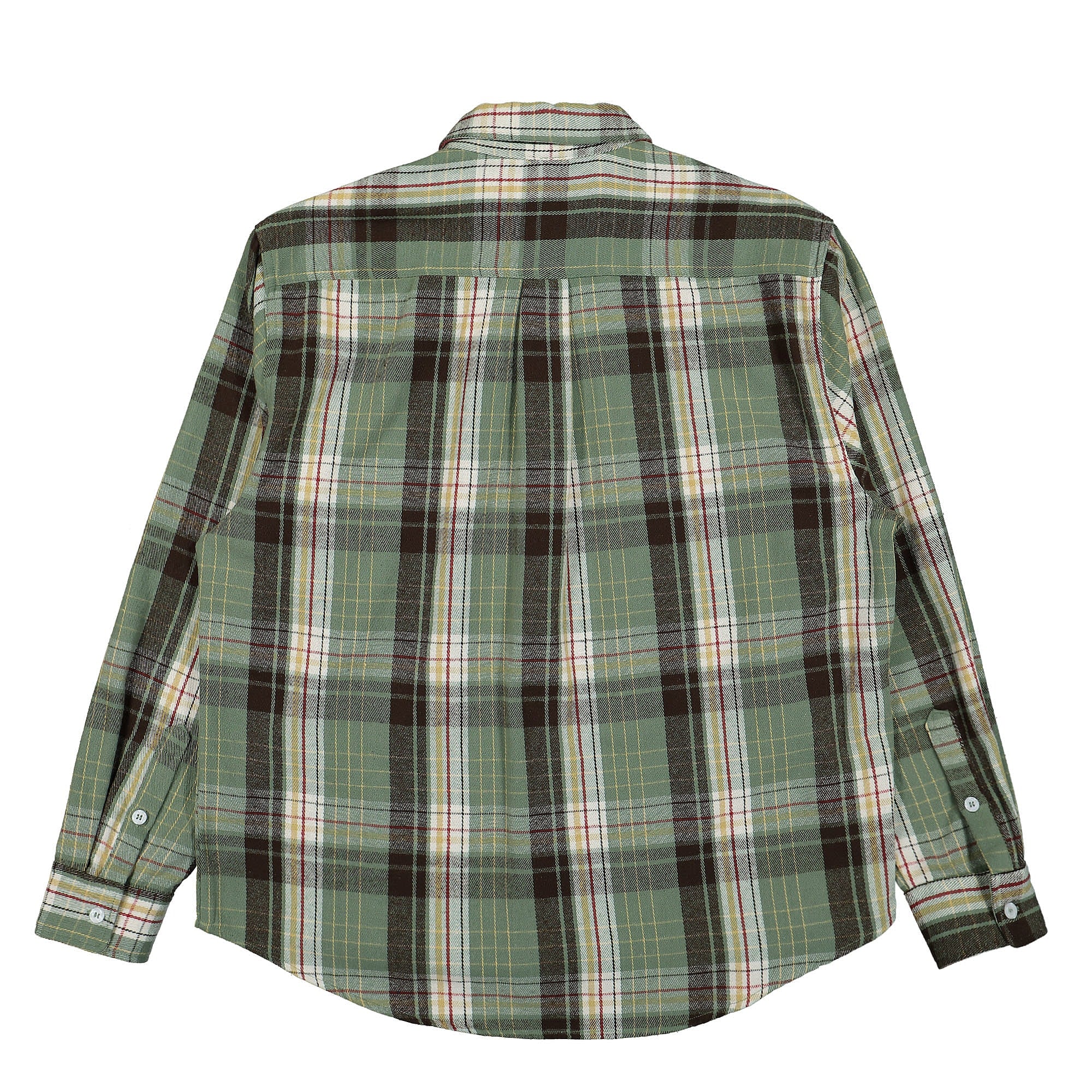 Noon Goons Over It Flannel Tea Green Shirts Material | Overkill