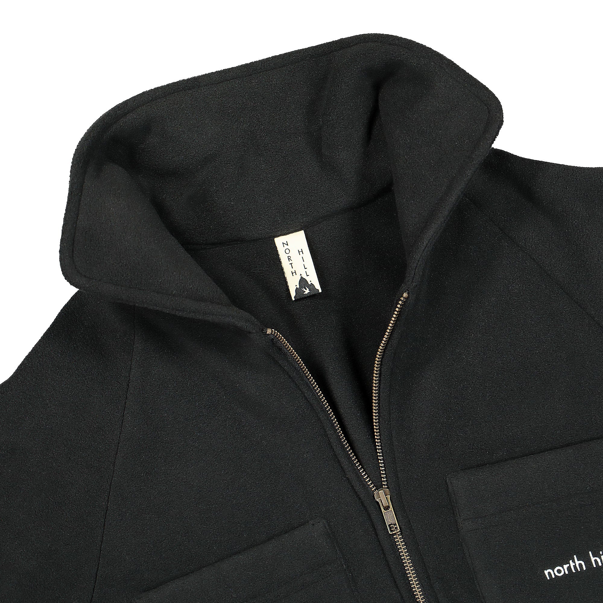 North Hill jaures polar fleece jacket Navy Fleece Jackets Close-up | Overkill