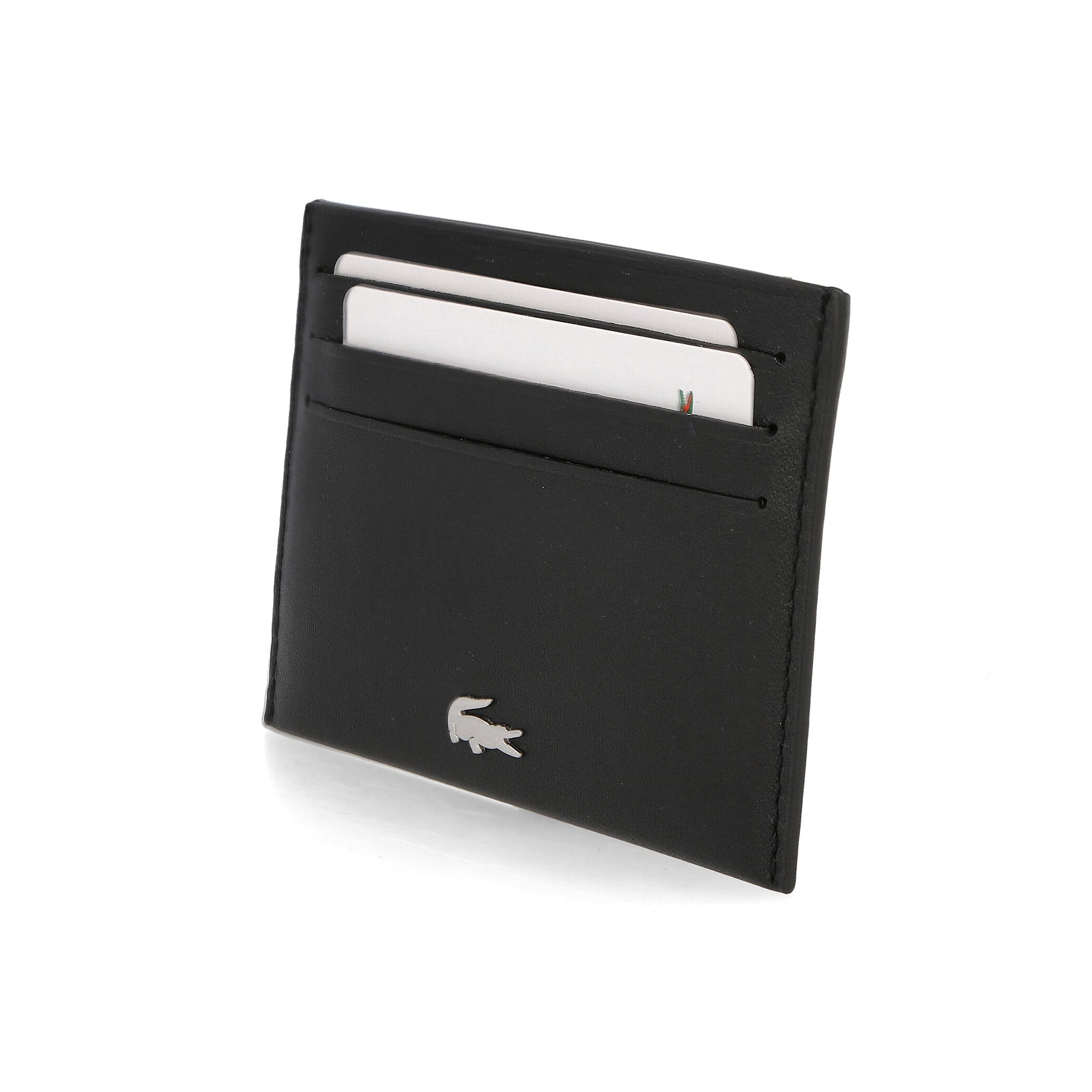 Lacoste Credit Card Holder Black Wallets & Cases Material | Overkill