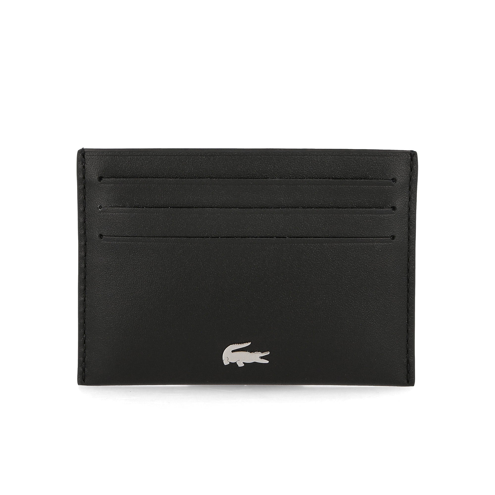 Lacoste Credit Card Holder Black Wallets & Cases Close-up | Overkill