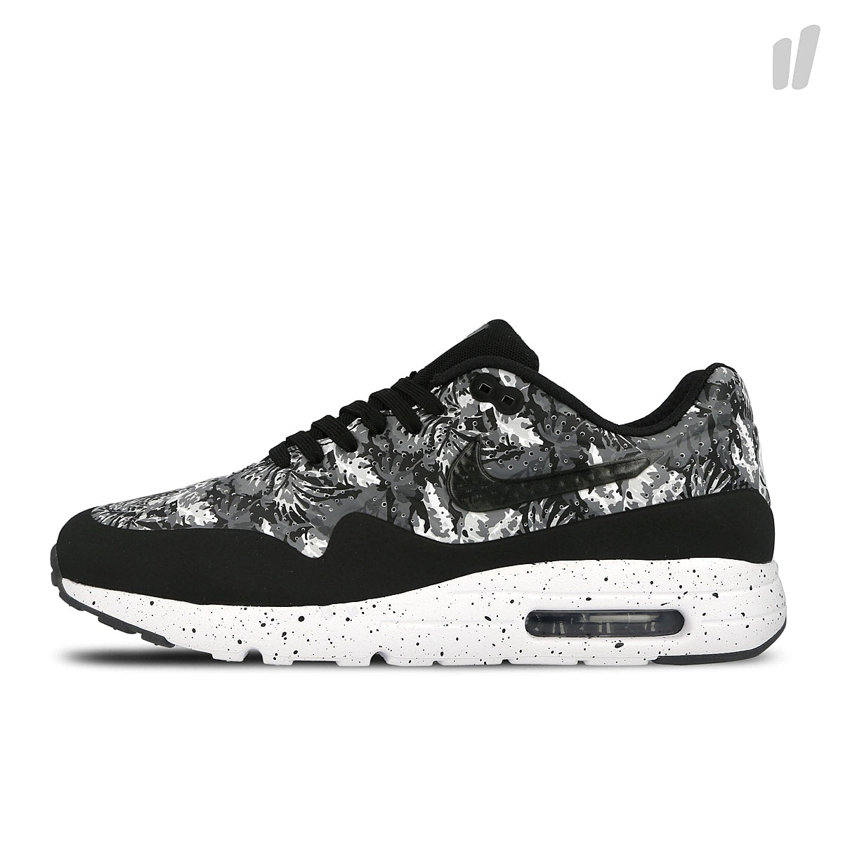 Nike air max 1 ultra moire Dark Grey-Black - Clear Grey - Wolf Grey Low Top Sneakers 705297 012 | Overkill