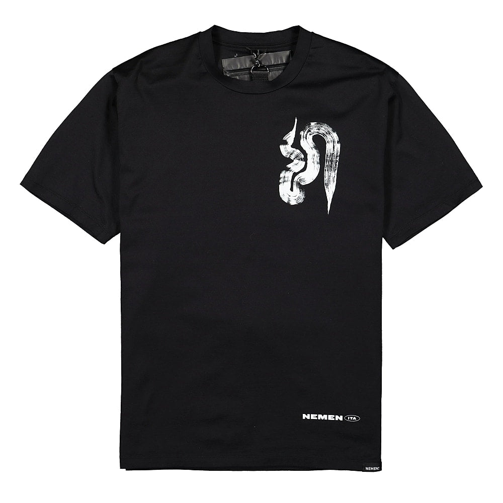 NemeN Domenico Romeo Artwork T-Shirt Ink Black T-Shirts NMN_E20127T_111 | Overkill