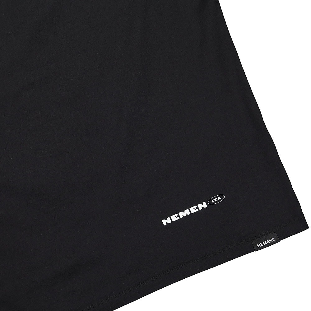 NemeN Domenico Romeo Artwork T-Shirt Ink Black T-Shirts Close-up | Overkill