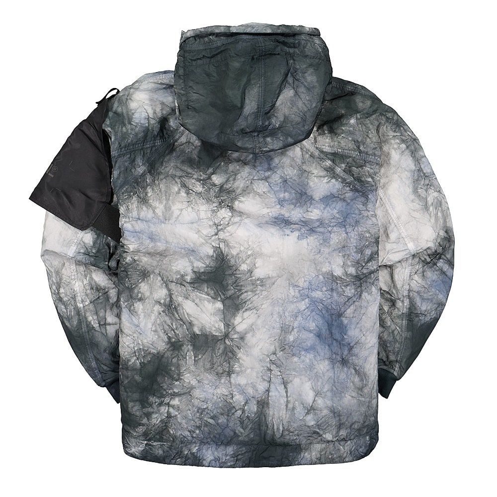 NemeN Twist Smock Jacket Grey Tie Dye Jackets Material | Overkill