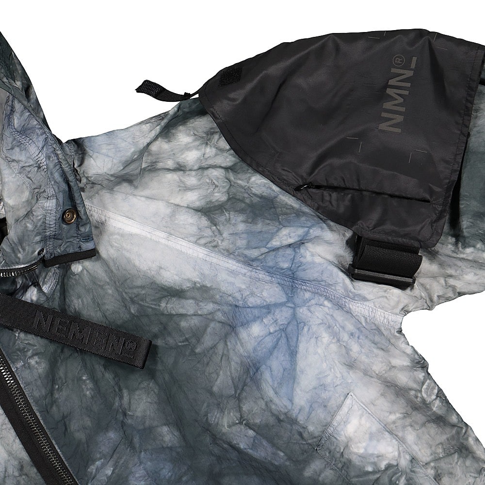 NemeN Twist Smock Jacket Grey Tie Dye Jackets Detailfoto | Overkill
