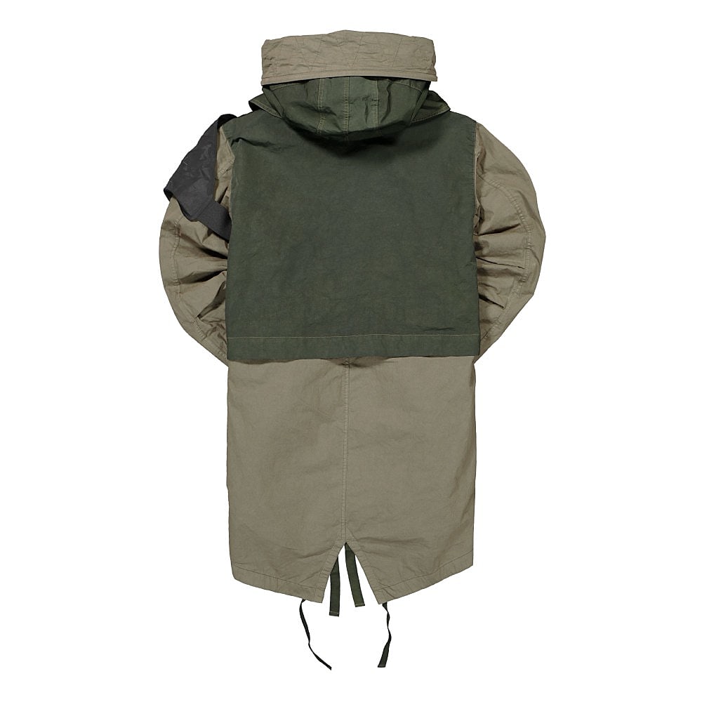 NemeN Fishtail MF All Season Military Parka Raf Green Parkas Material | Overkill