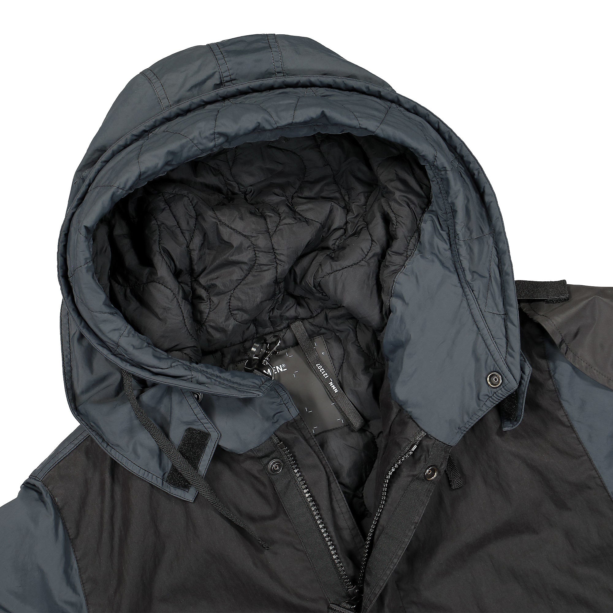 NemeN Debs Fishtail Parka Ink Black Parkas Close-up | Overkill