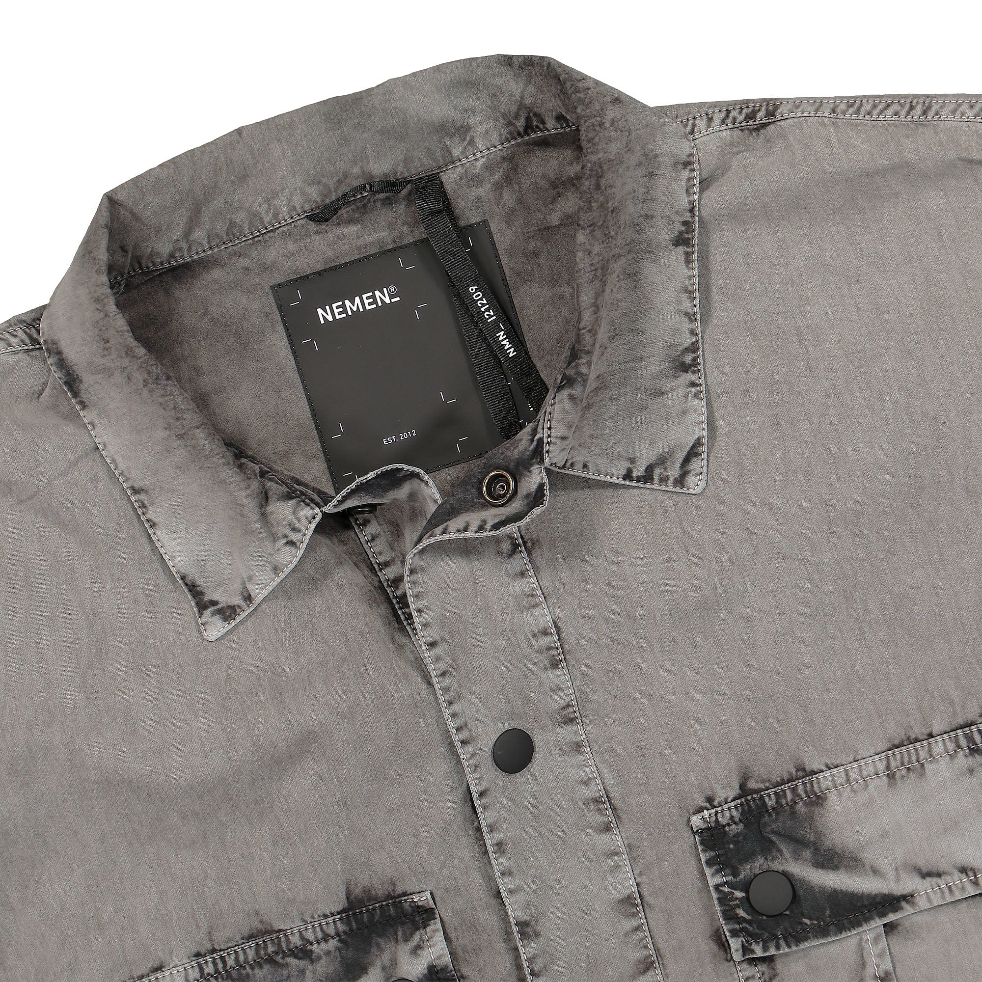 NemeN Mando Cargo Coach Jacket Half Discharged Black Jackets Close-up | Overkill