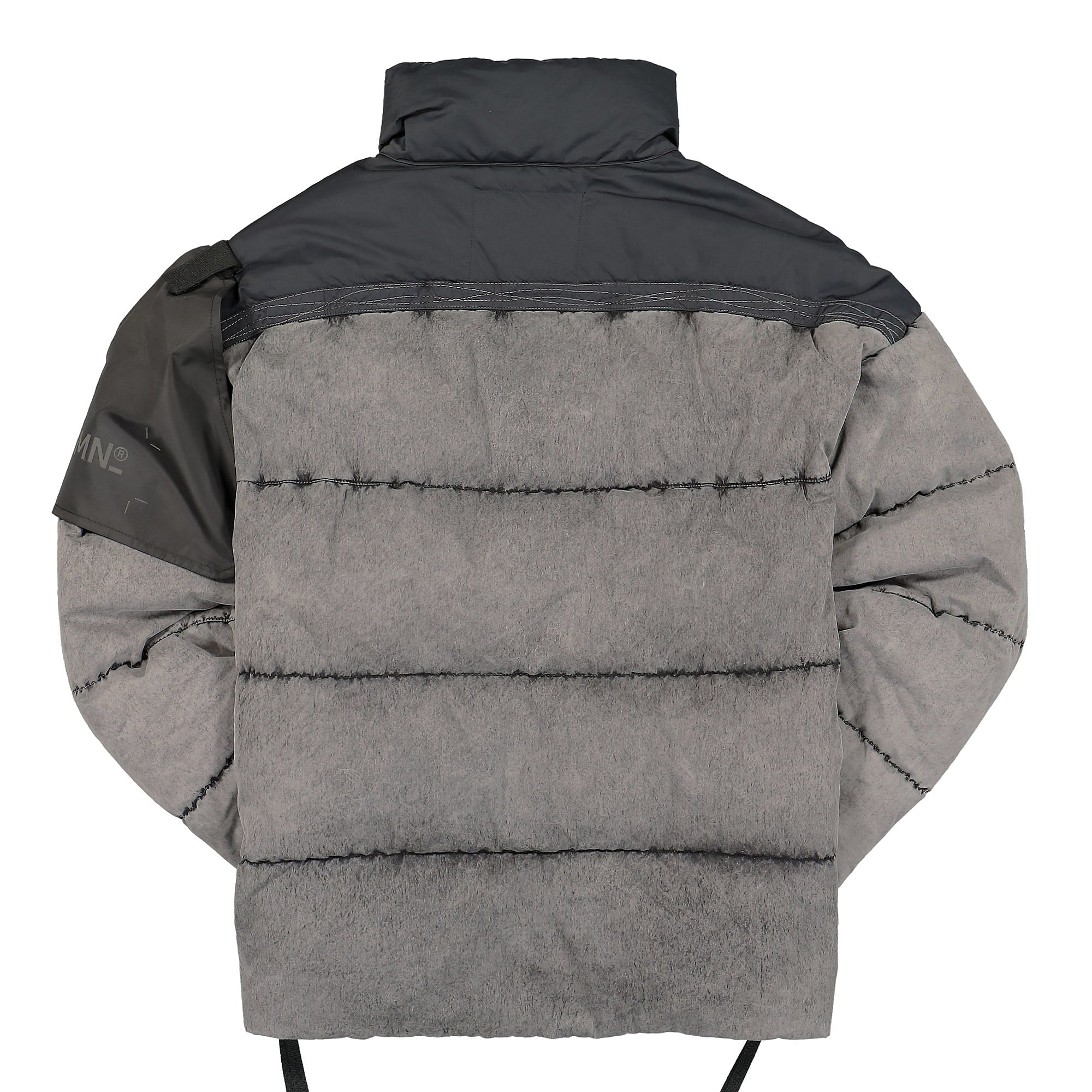 NemeN Kaos Discharged Recycled Goose Down Jacket Discharged Black Jackets Material | Overkill