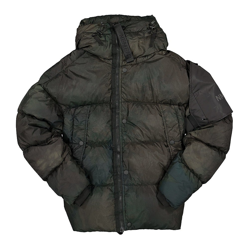 NemeN Tawa Tie Dye Down Jacket Jungle Green Jackets NMN_I20189_143 | Overkill