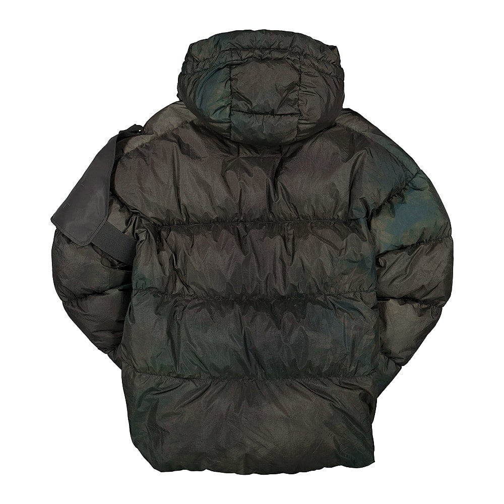 NemeN Tawa Tie Dye Down Jacket Jungle Green Jackets Material | Overkill