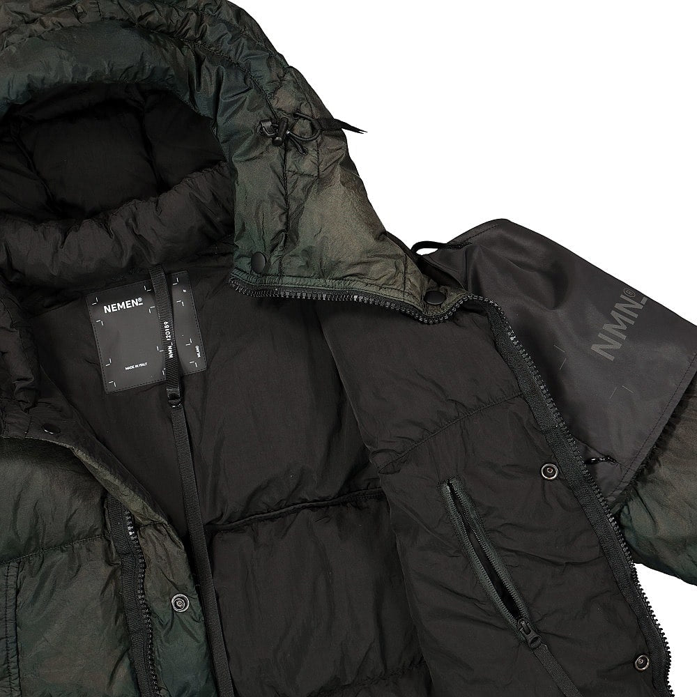 NemeN Tawa Tie Dye Down Jacket Jungle Green Jackets Detail view 1 | Overkill