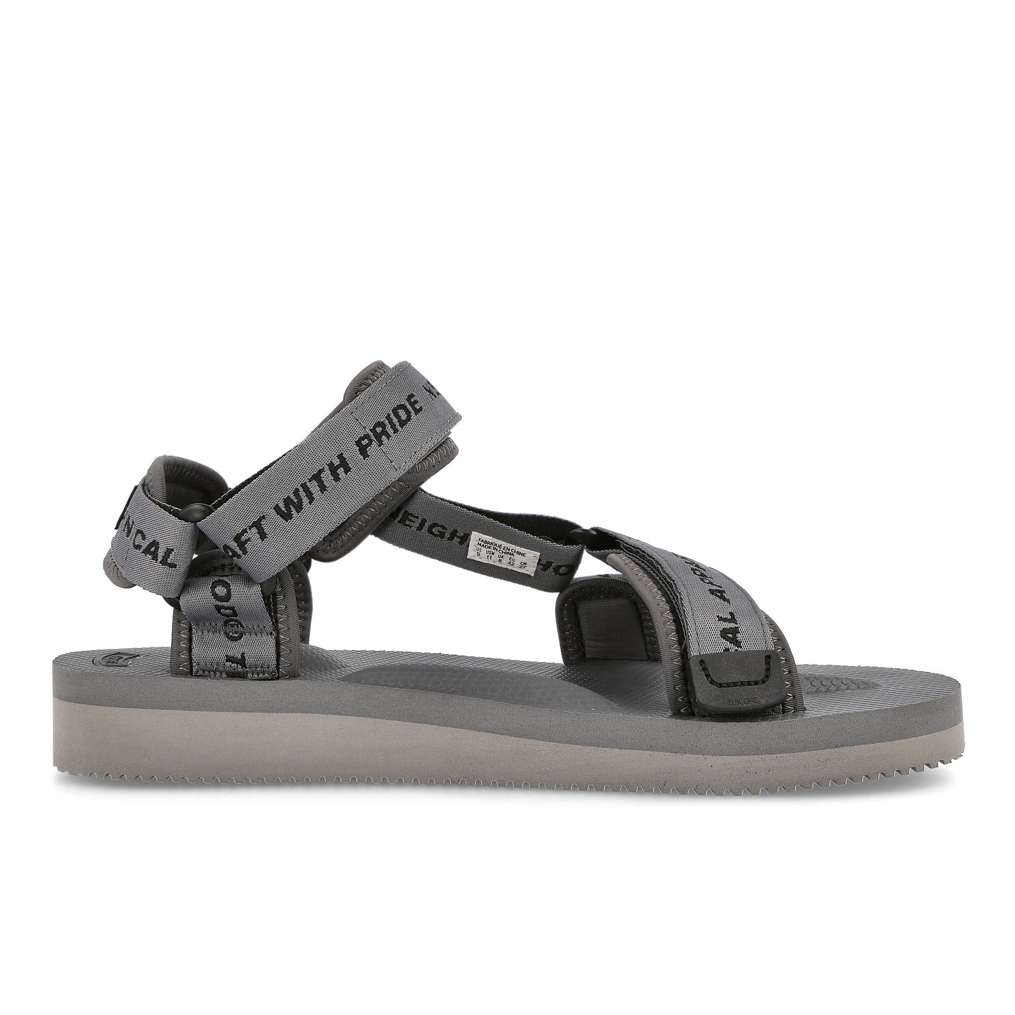 Suicoke Neighborhood x Suicoke NR-Sandal Thongs Gray Slides, Sandals & Slippers Silhouette | Overkill