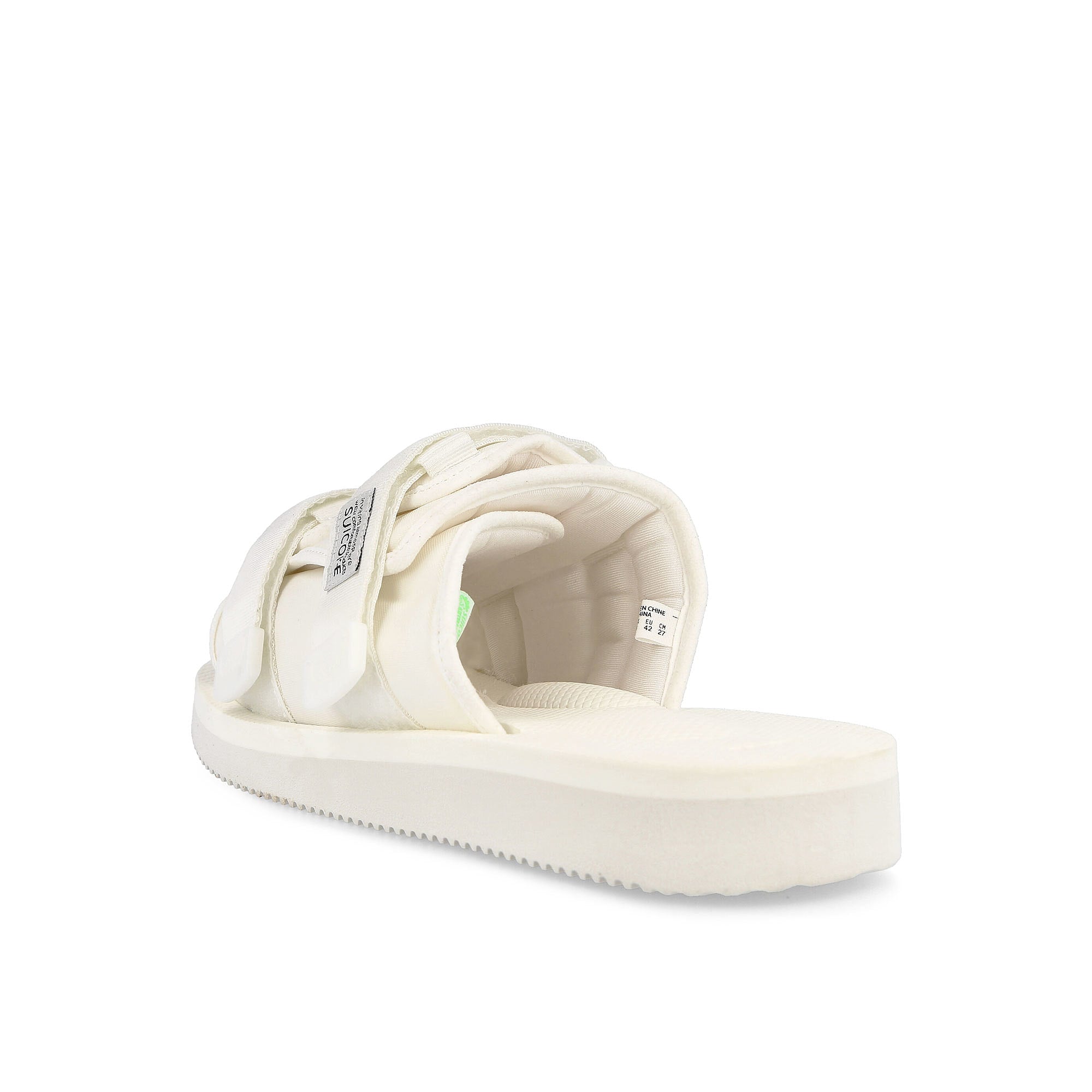 Suicoke moto - cab White Slides, Sandals & Slippers Material | Overkill