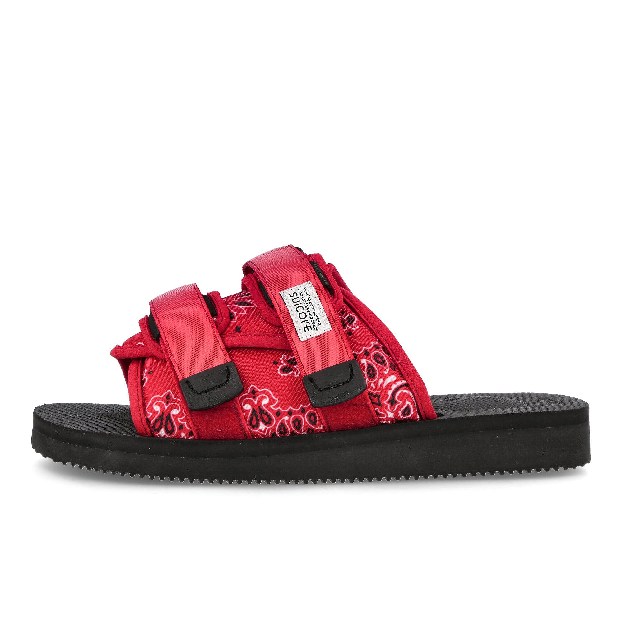 Suicoke moto-cab Red Slides, Sandals & Slippers OG-056Cab | Overkill