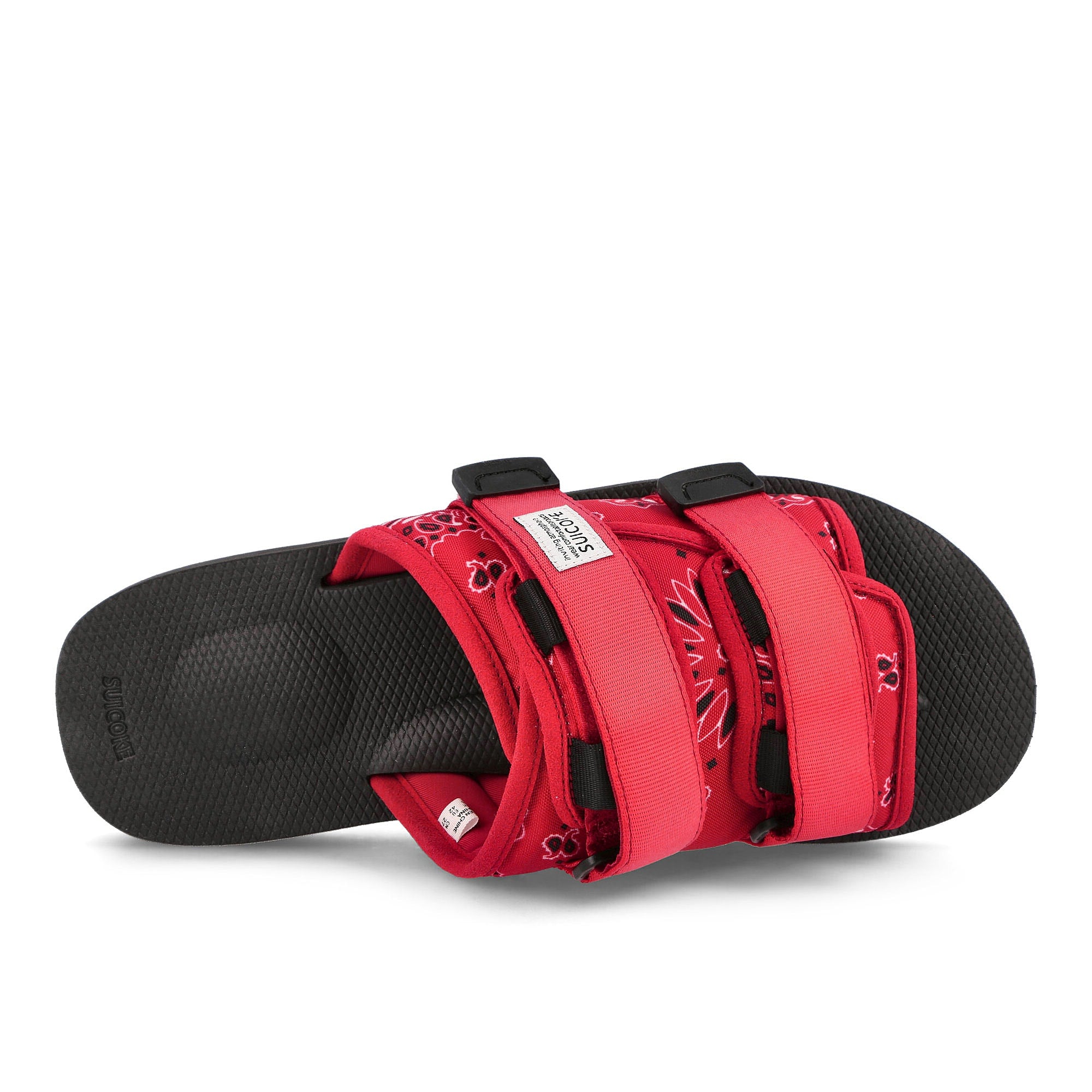 Suicoke moto-cab Red Slides, Sandals & Slippers Detailfoto | Overkill