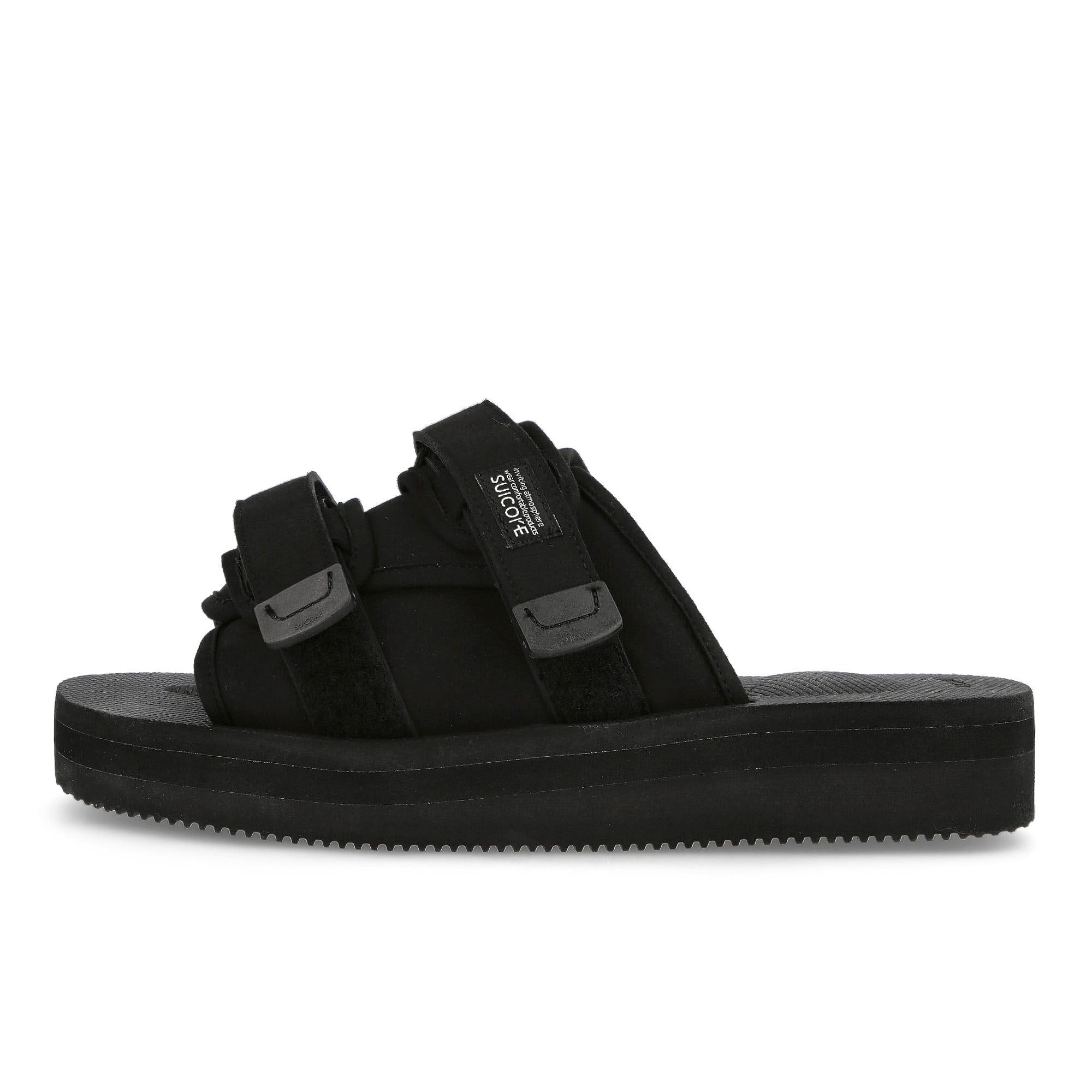 Suicoke moto - po Black Slides, Sandals & Slippers OG-056PO11 | Overkill