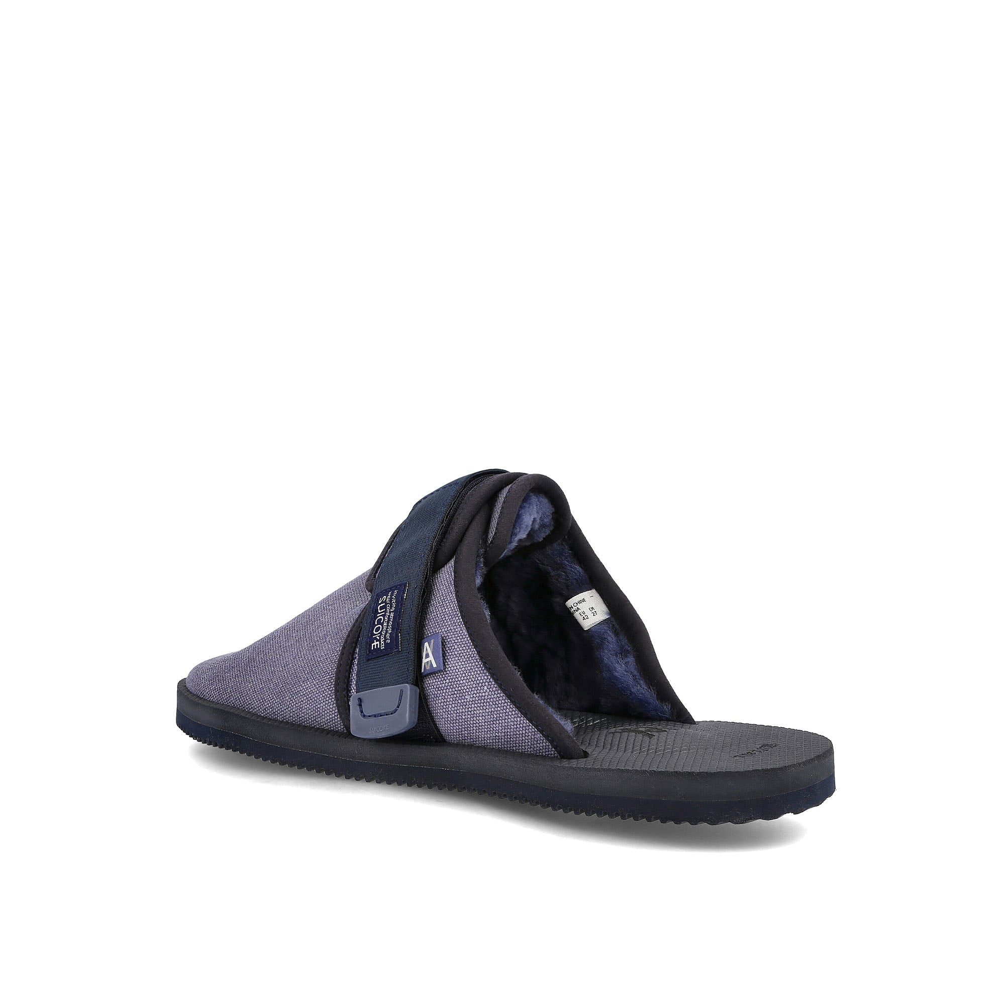 Suicoke ZAVO-MabDA Sandals Navy Slides, Sandals & Slippers Material | Overkill