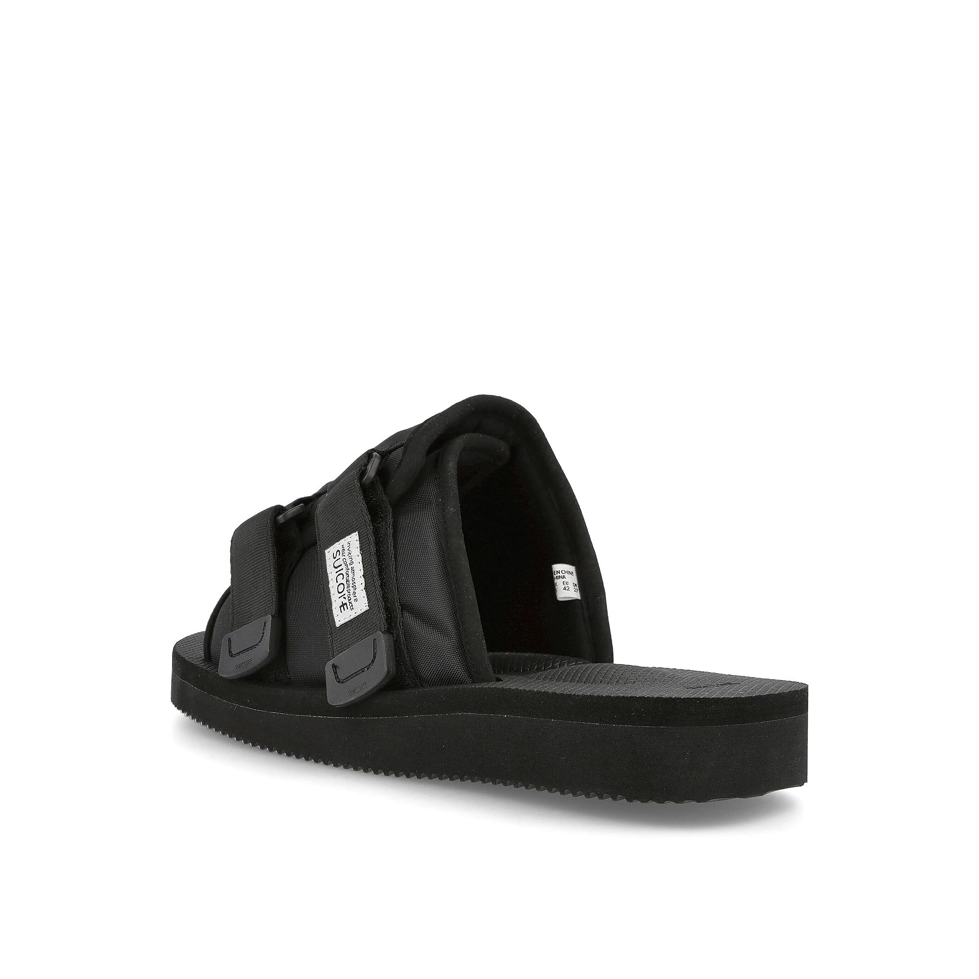 Suicoke kaw - cab Black Slides, Sandals & Slippers Material | Overkill