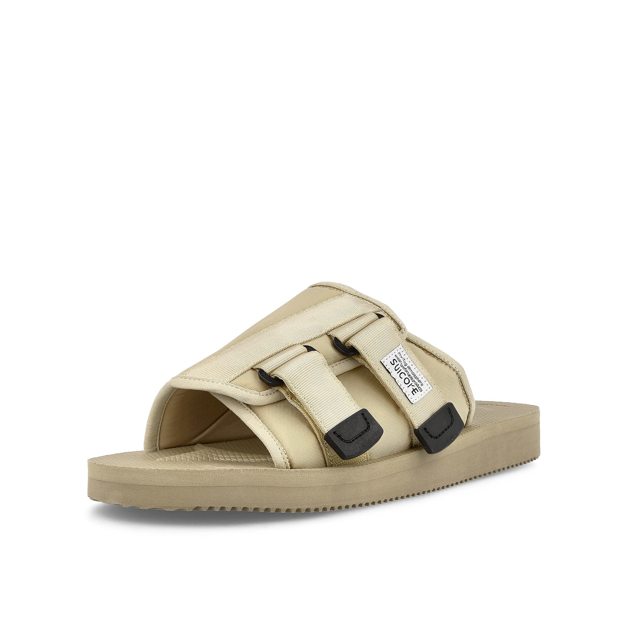 Suicoke kaw - cab Beige Slides, Sandals & Slippers Close Up | Overkill