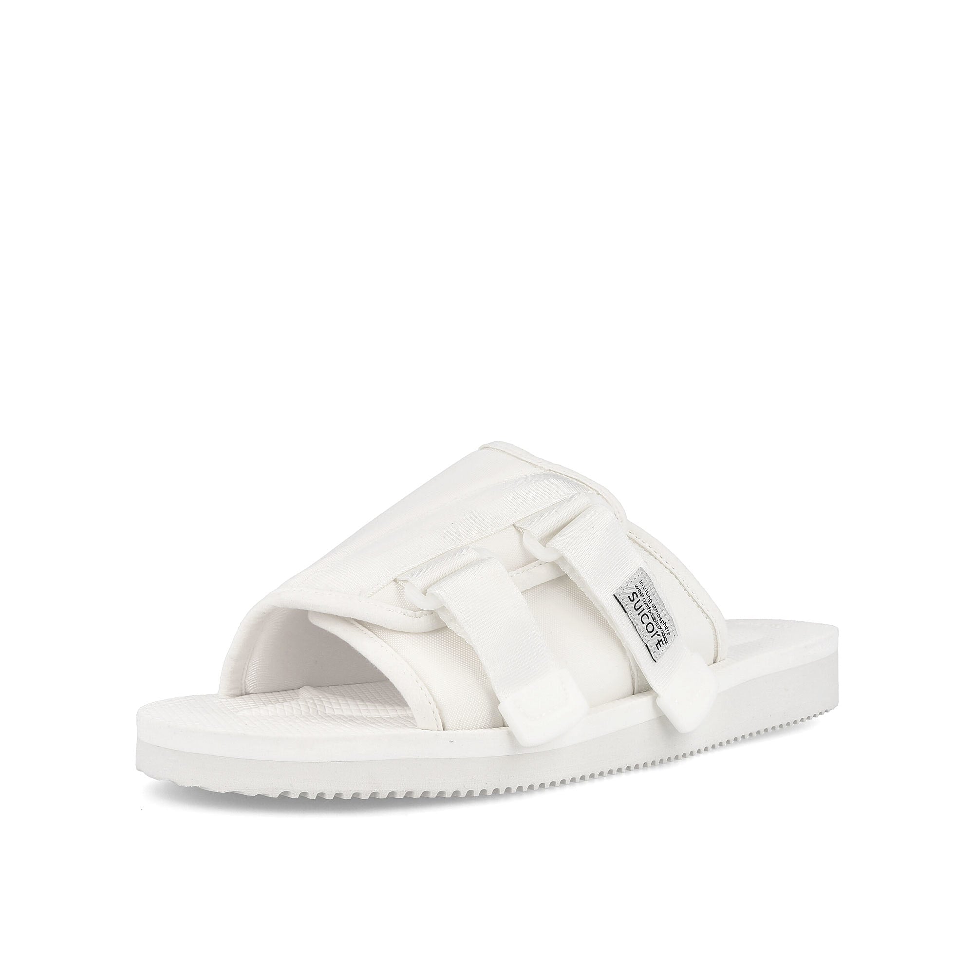 Suicoke kaw - cab White Slides, Sandals & Slippers Close Up | Overkill