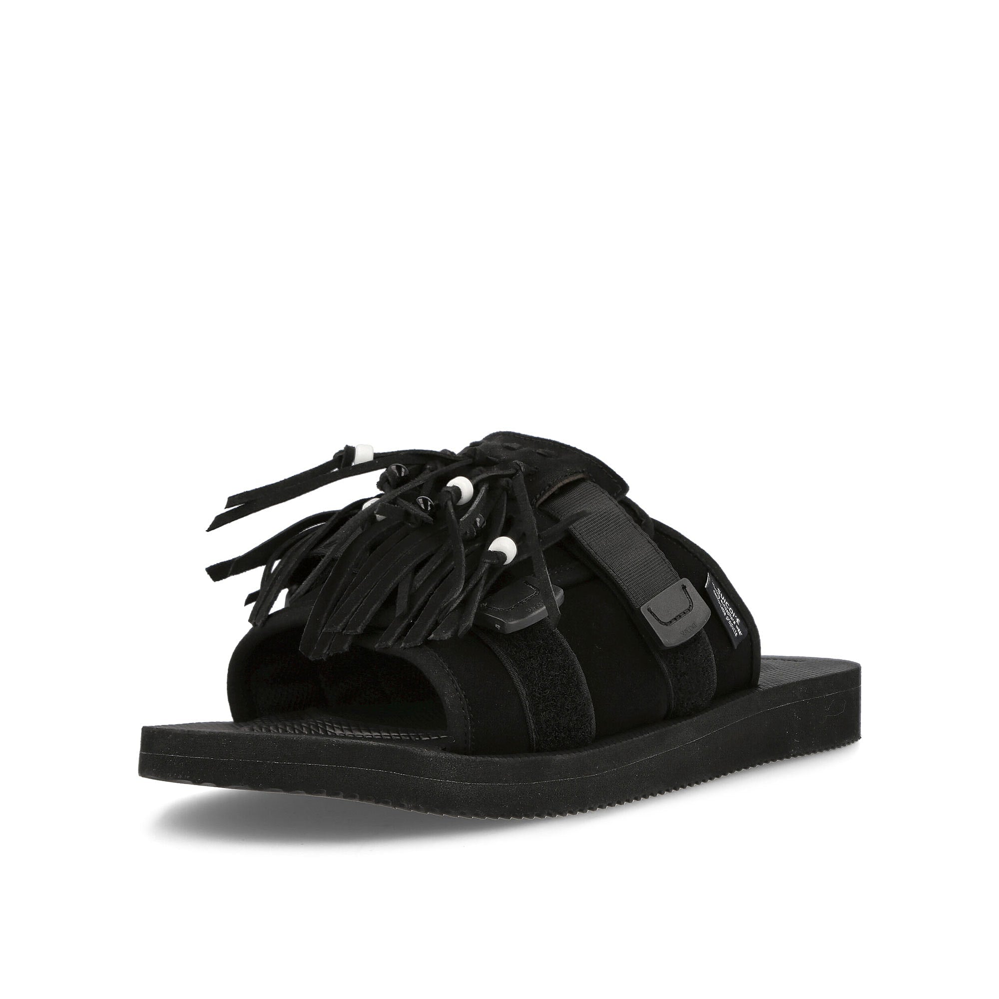Suicoke hoto - scab Black Slides, Sandals & Slippers Close Up | Overkill
