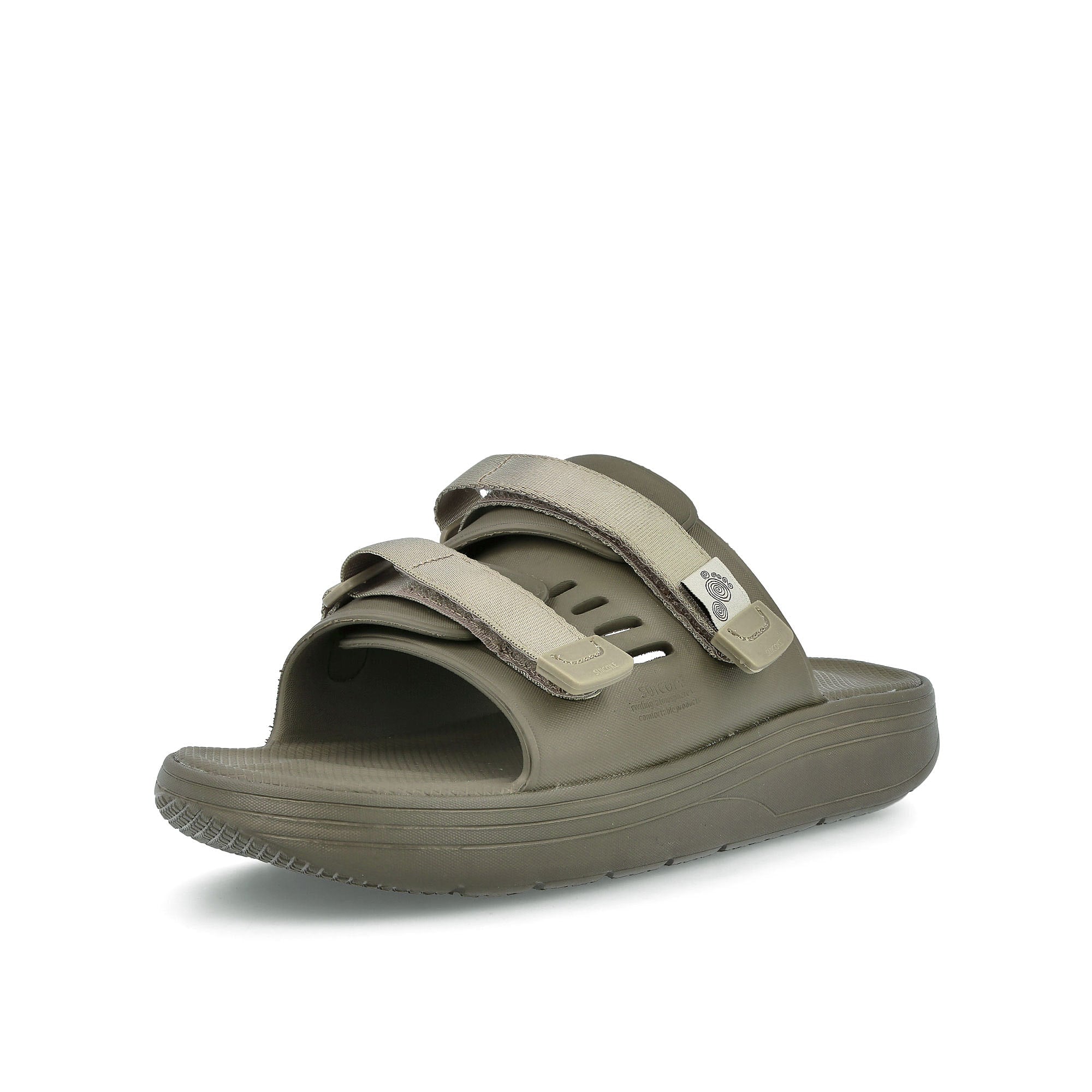 Suicoke urich Olive Slides, Sandals & Slippers Close Up | Overkill