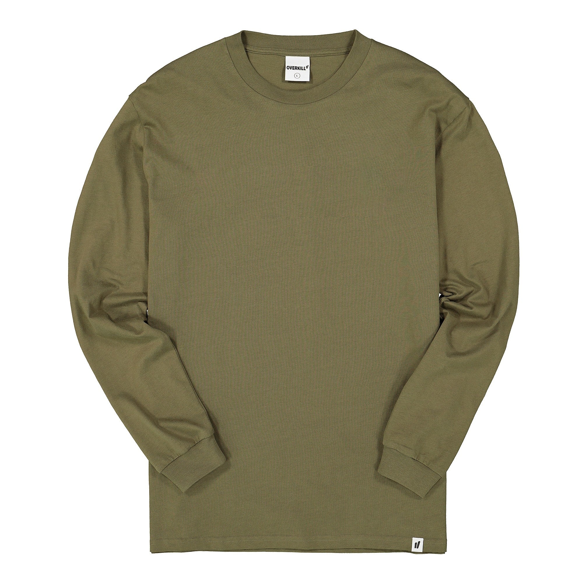 Overkill Blank Longsleeve Aloe Green Longsleeves OK-BLS-AG | Overkill