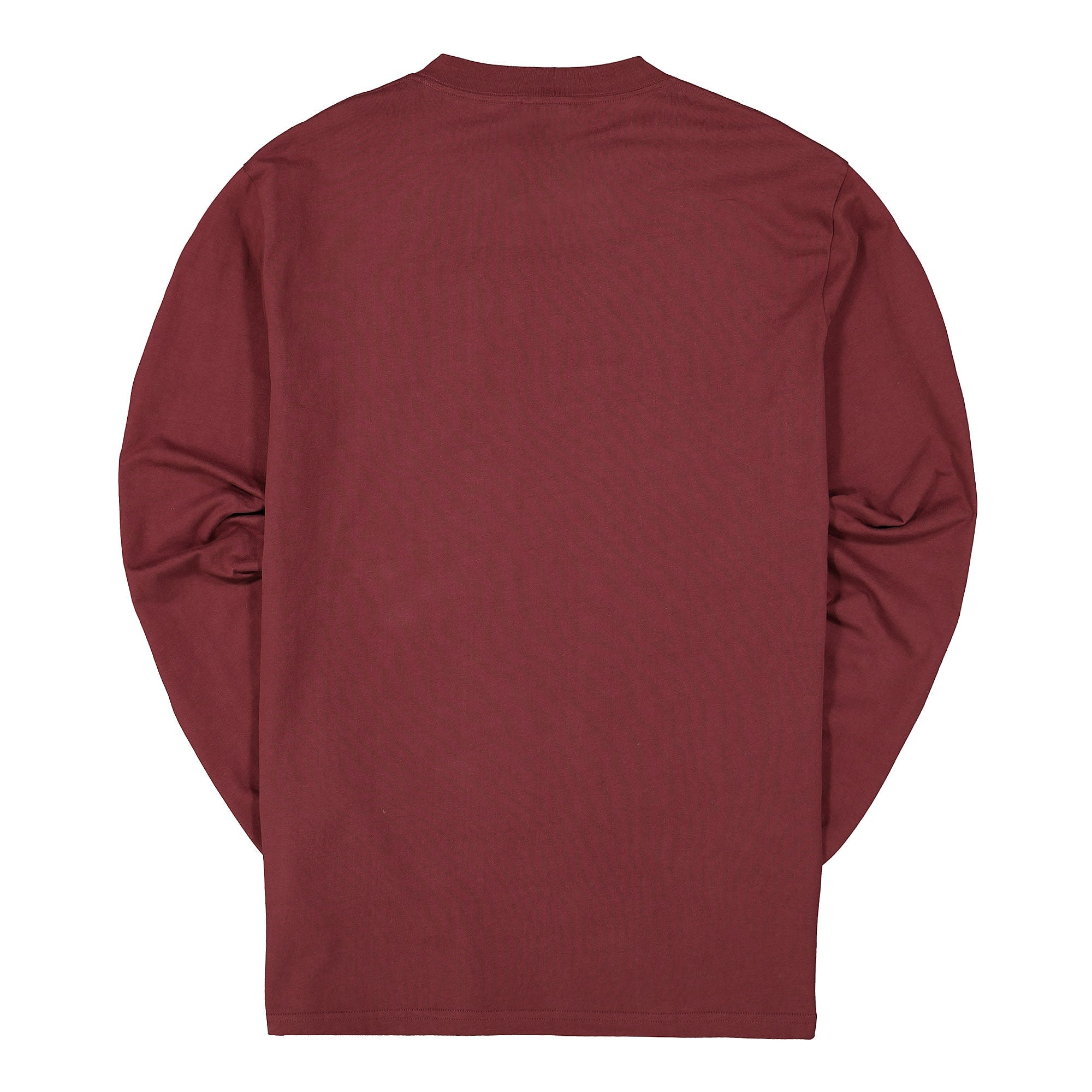 Overkill Blank Longsleeve Burgundy Longsleeves Material | Overkill