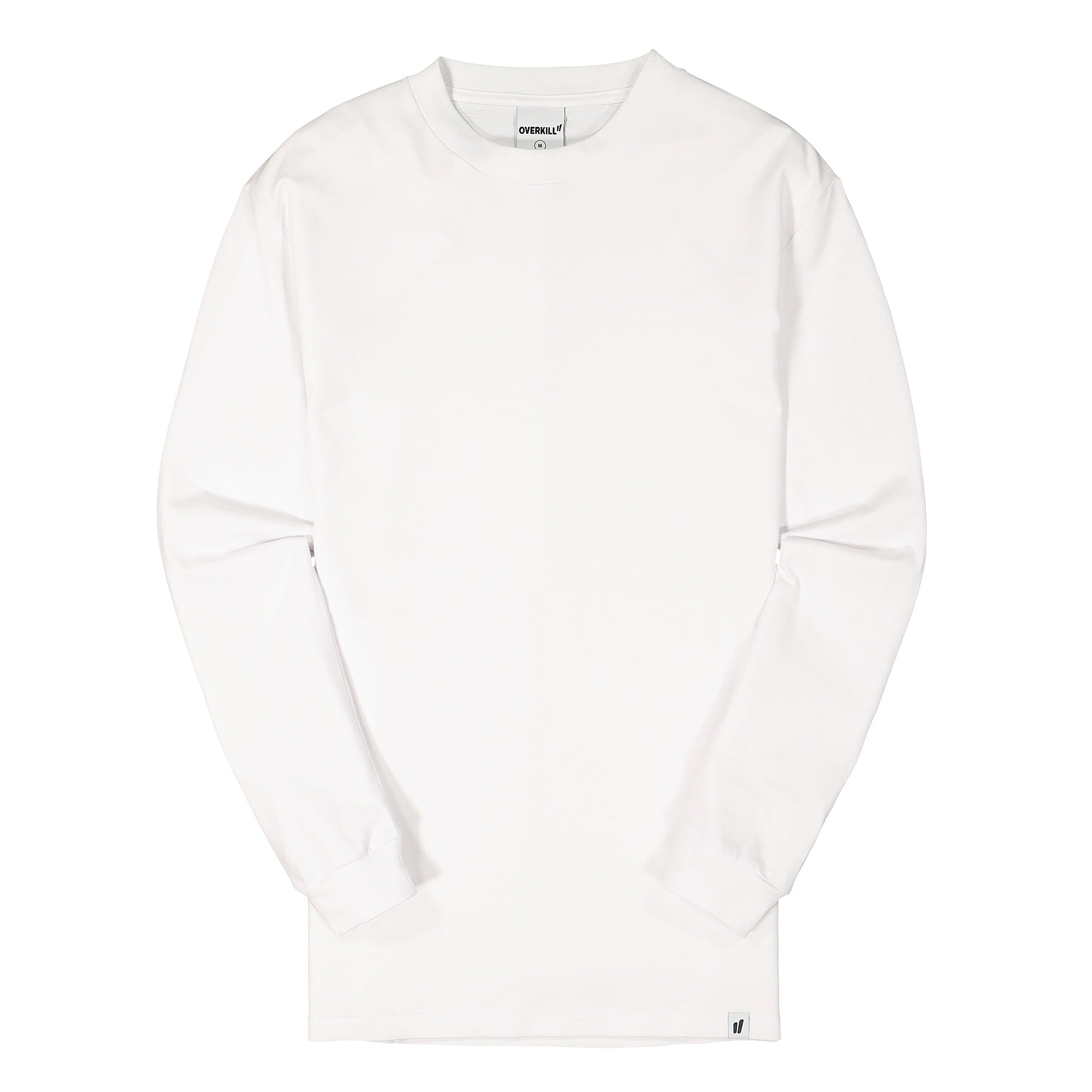 Overkill Blank Longsleeve White Longsleeves OK-BLS-WT | Overkill