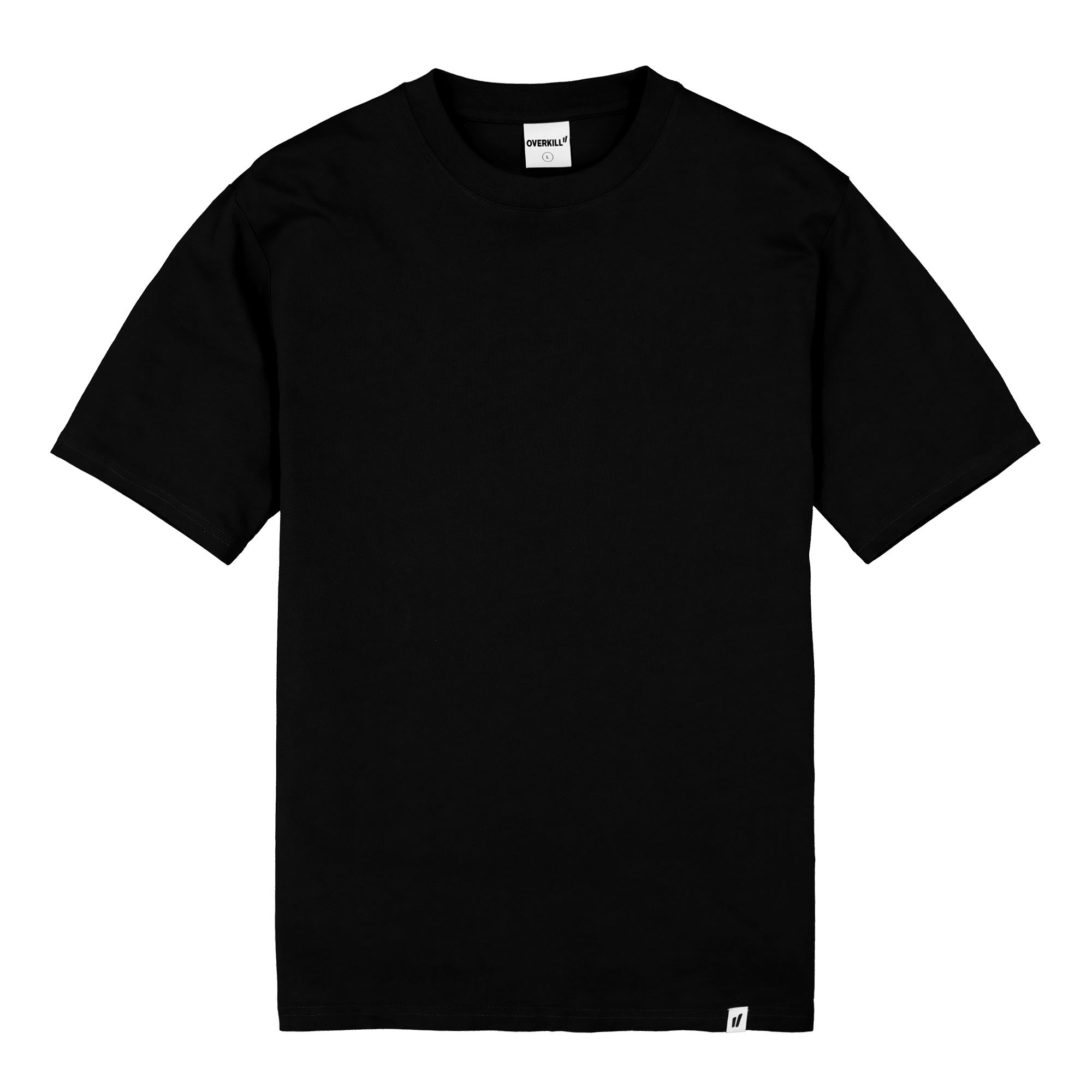Overkill Blank Tee Black T-Shirts OK-BTS-BK | Overkill