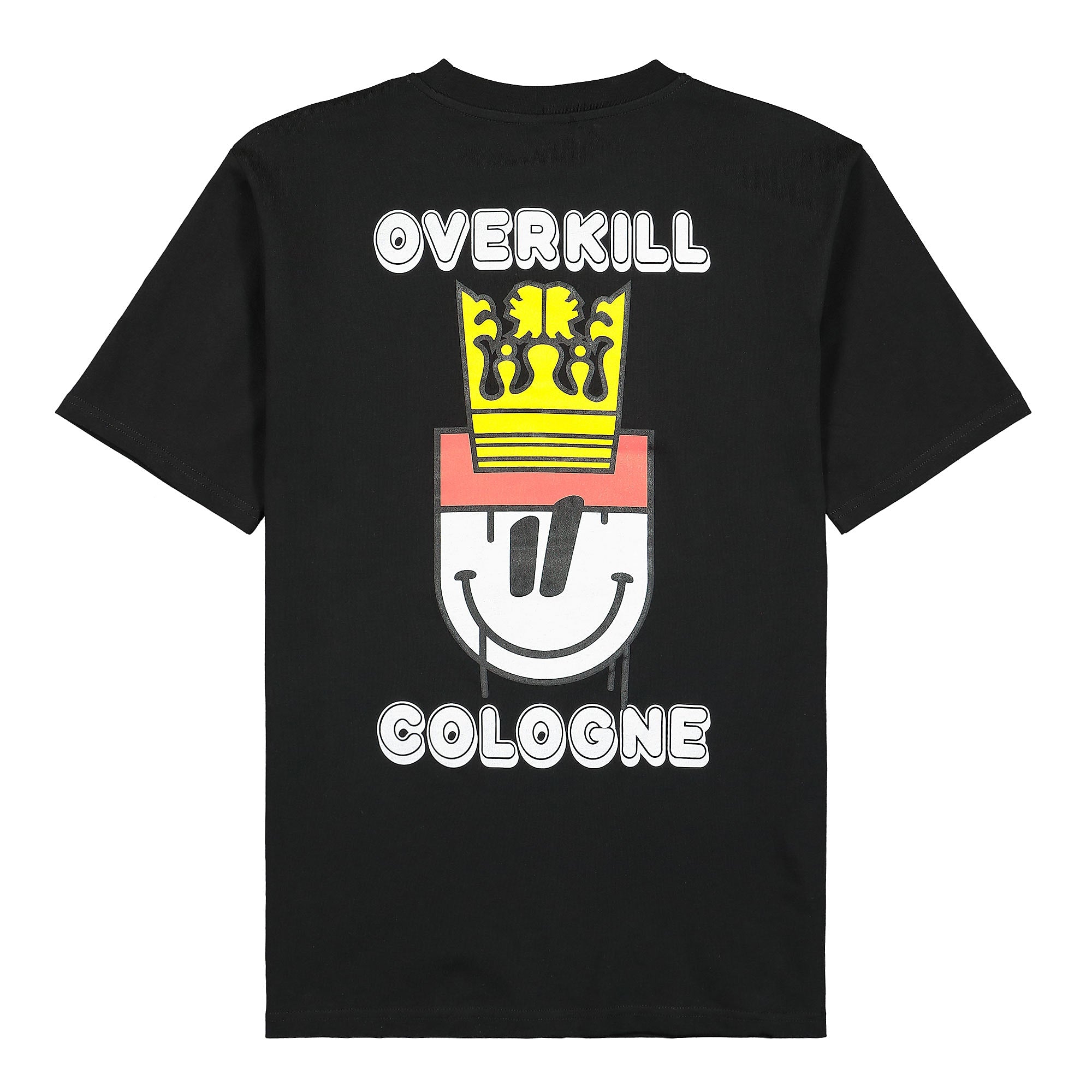 Overkill Crest Tee Black T-Shirts Close-up | Overkill