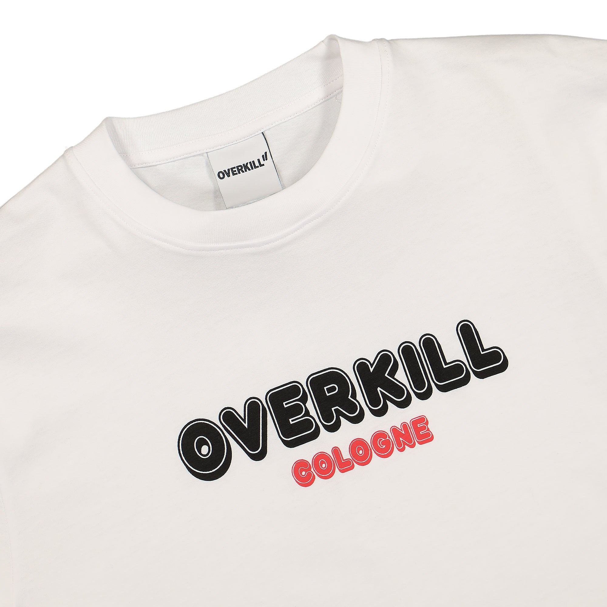 Overkill Crest Tee White T-Shirts Material | Overkill