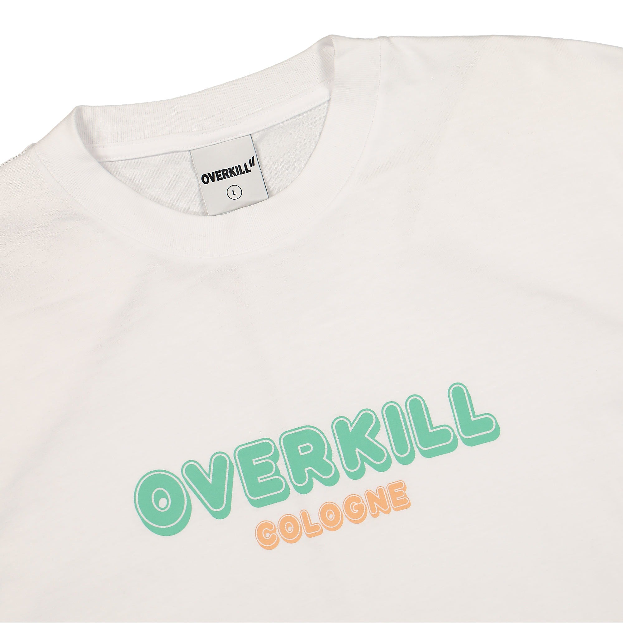 Overkill CSG Longsleeve White / Mint Longsleeves Close-up | Overkill